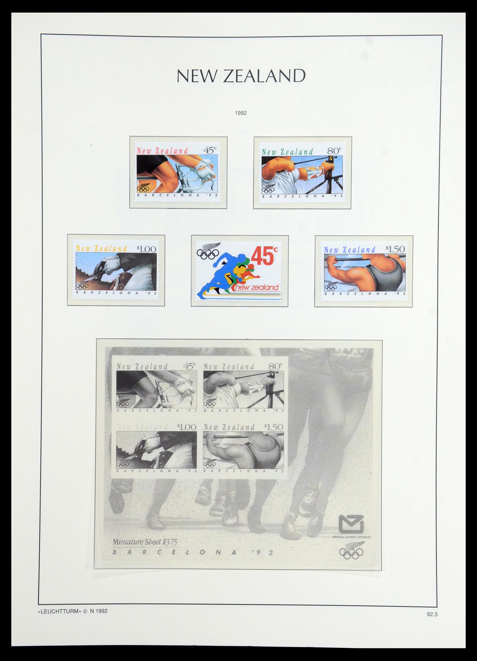 35776 150 - Postzegelverzameling 35776 Nieuw Zeeland 1858-1994.