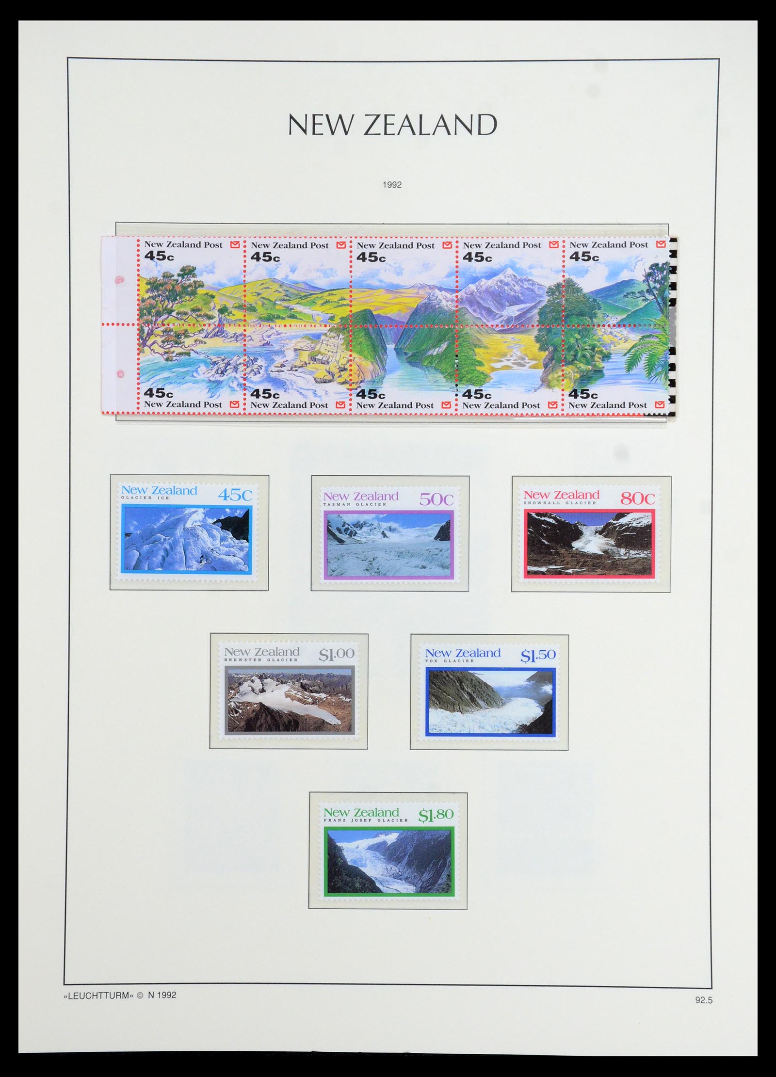 35776 152 - Postzegelverzameling 35776 Nieuw Zeeland 1858-1994.