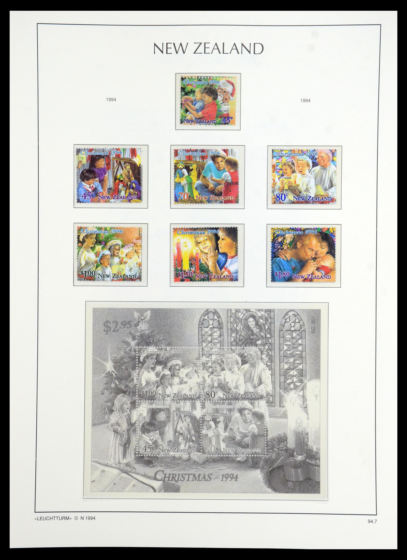 35776 169 - Postzegelverzameling 35776 Nieuw Zeeland 1858-1994.