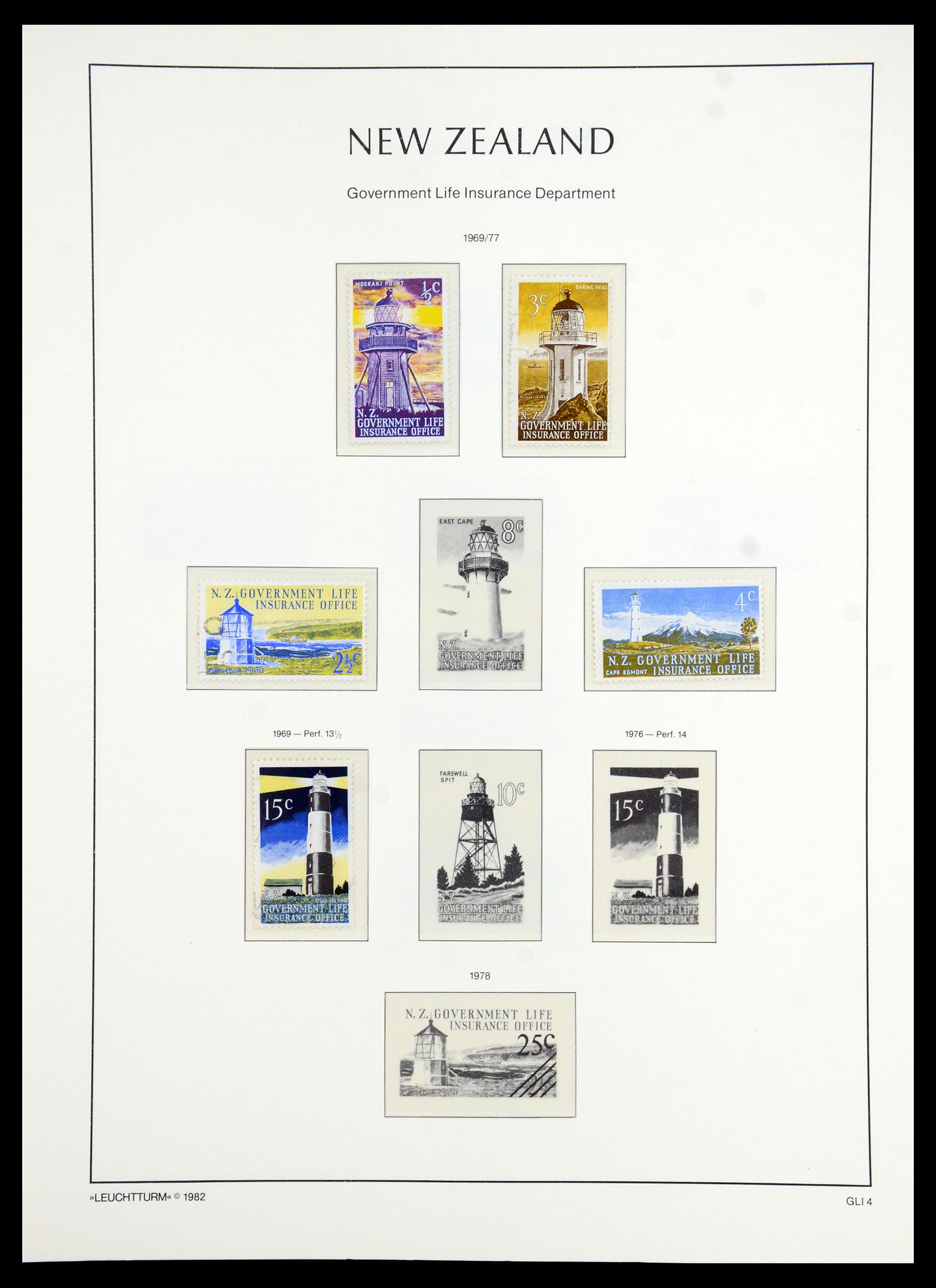 35776 177 - Stamp Collection 35776 New Zealand 1858-1994.