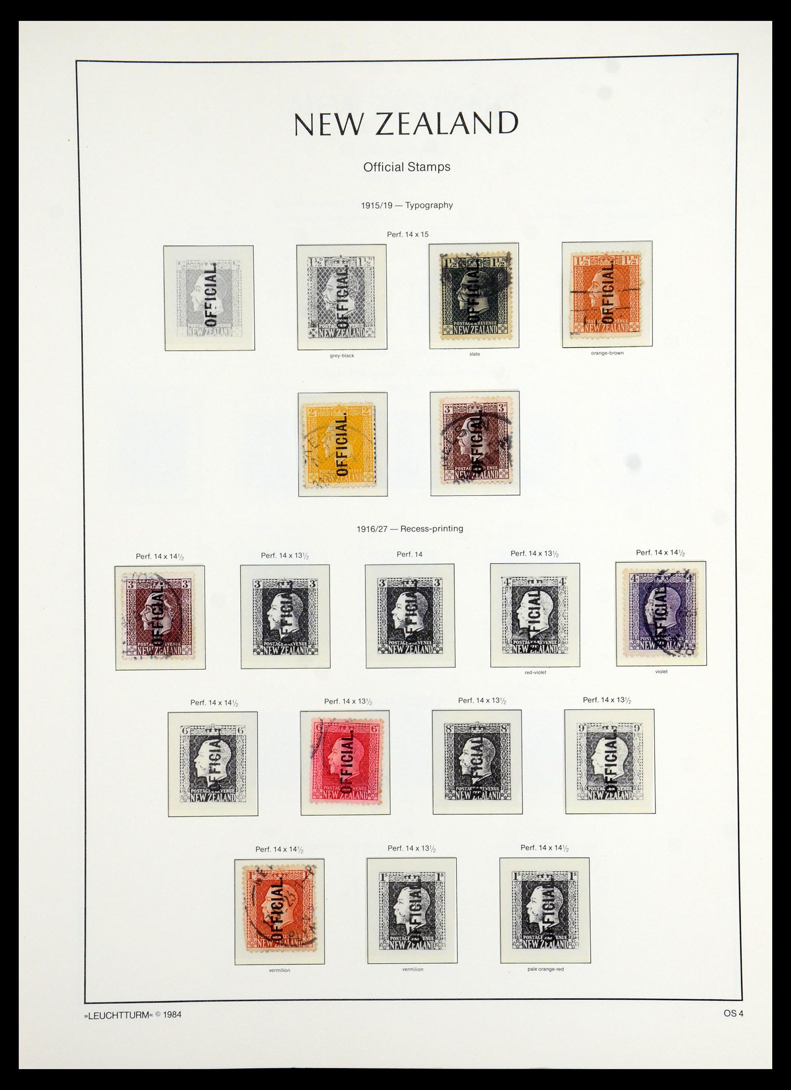 35776 181 - Postzegelverzameling 35776 Nieuw Zeeland 1858-1994.