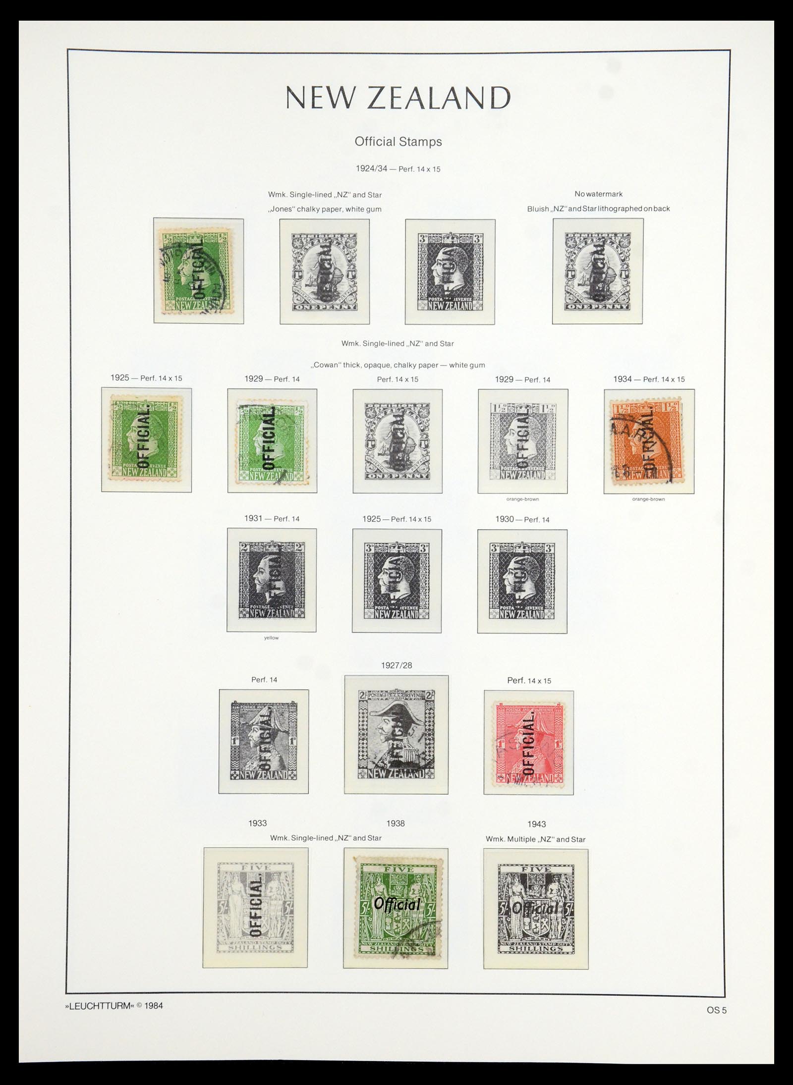 35776 182 - Stamp Collection 35776 New Zealand 1858-1994.