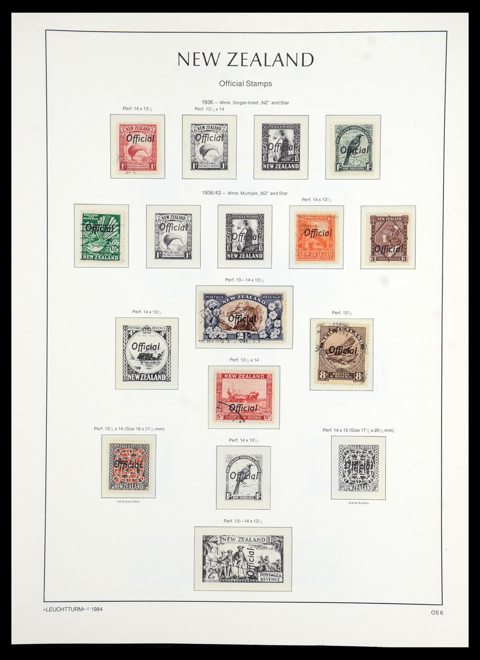 35776 183 - Stamp Collection 35776 New Zealand 1858-1994.