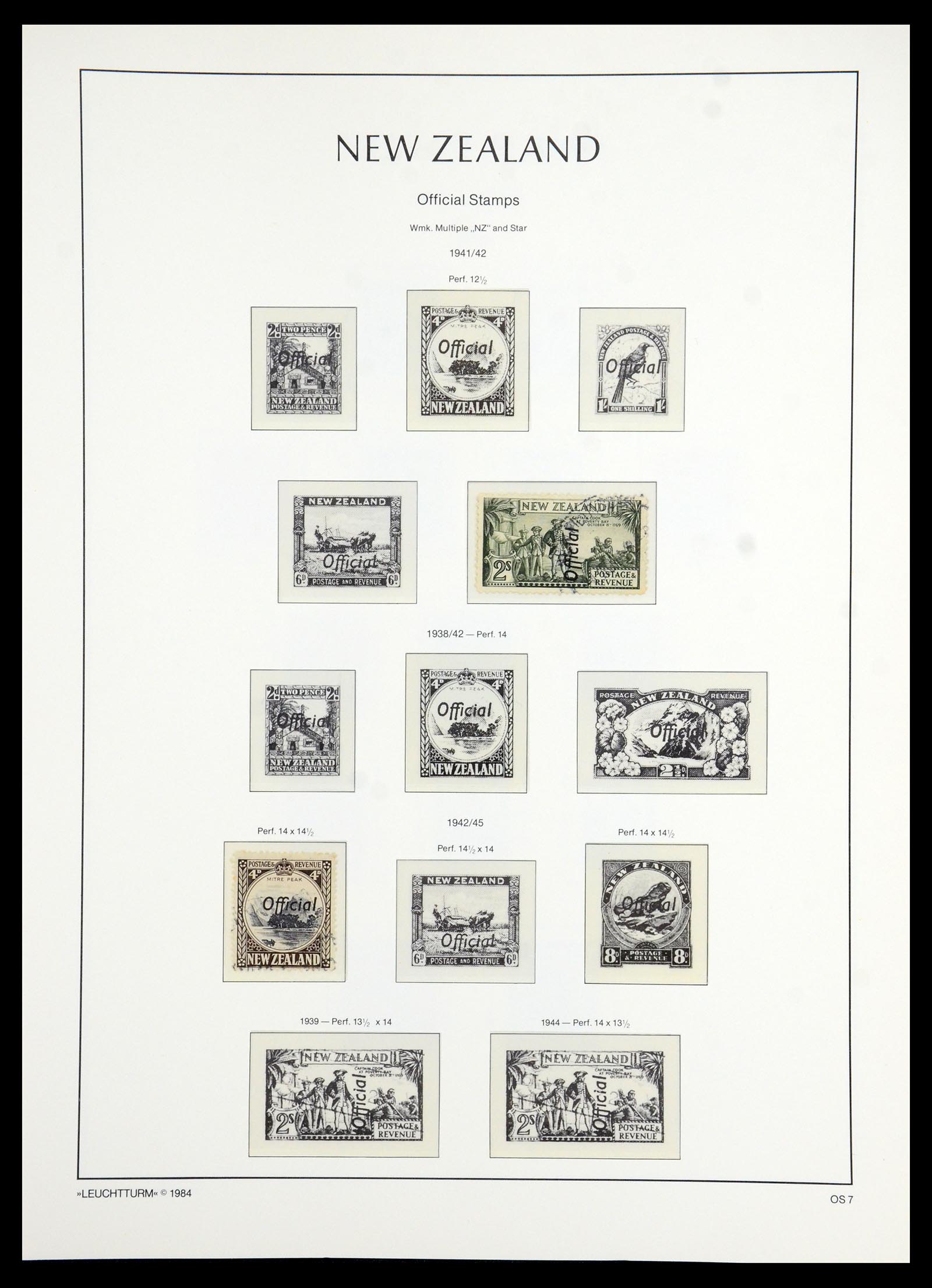 35776 184 - Stamp Collection 35776 New Zealand 1858-1994.