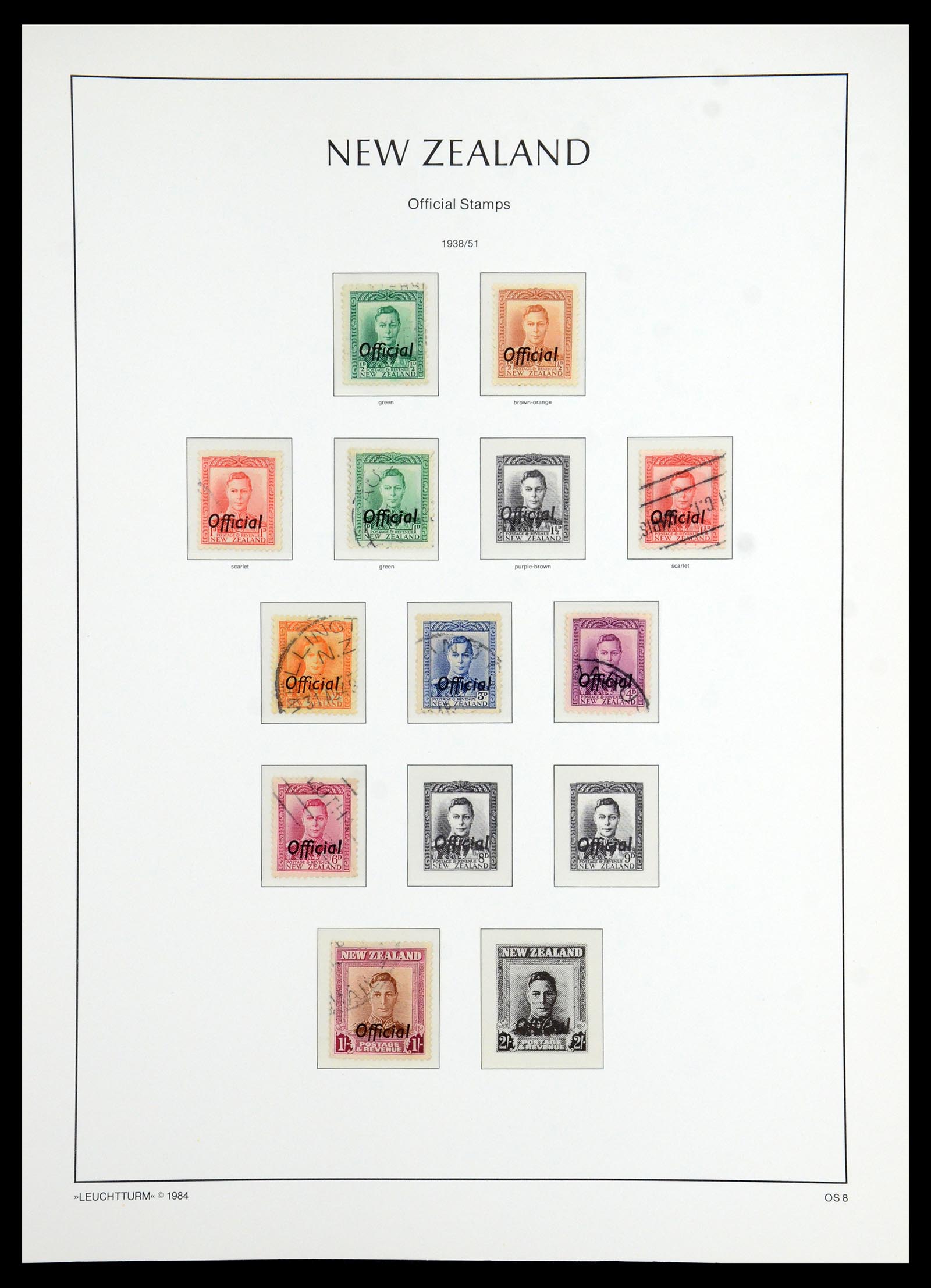 35776 185 - Postzegelverzameling 35776 Nieuw Zeeland 1858-1994.