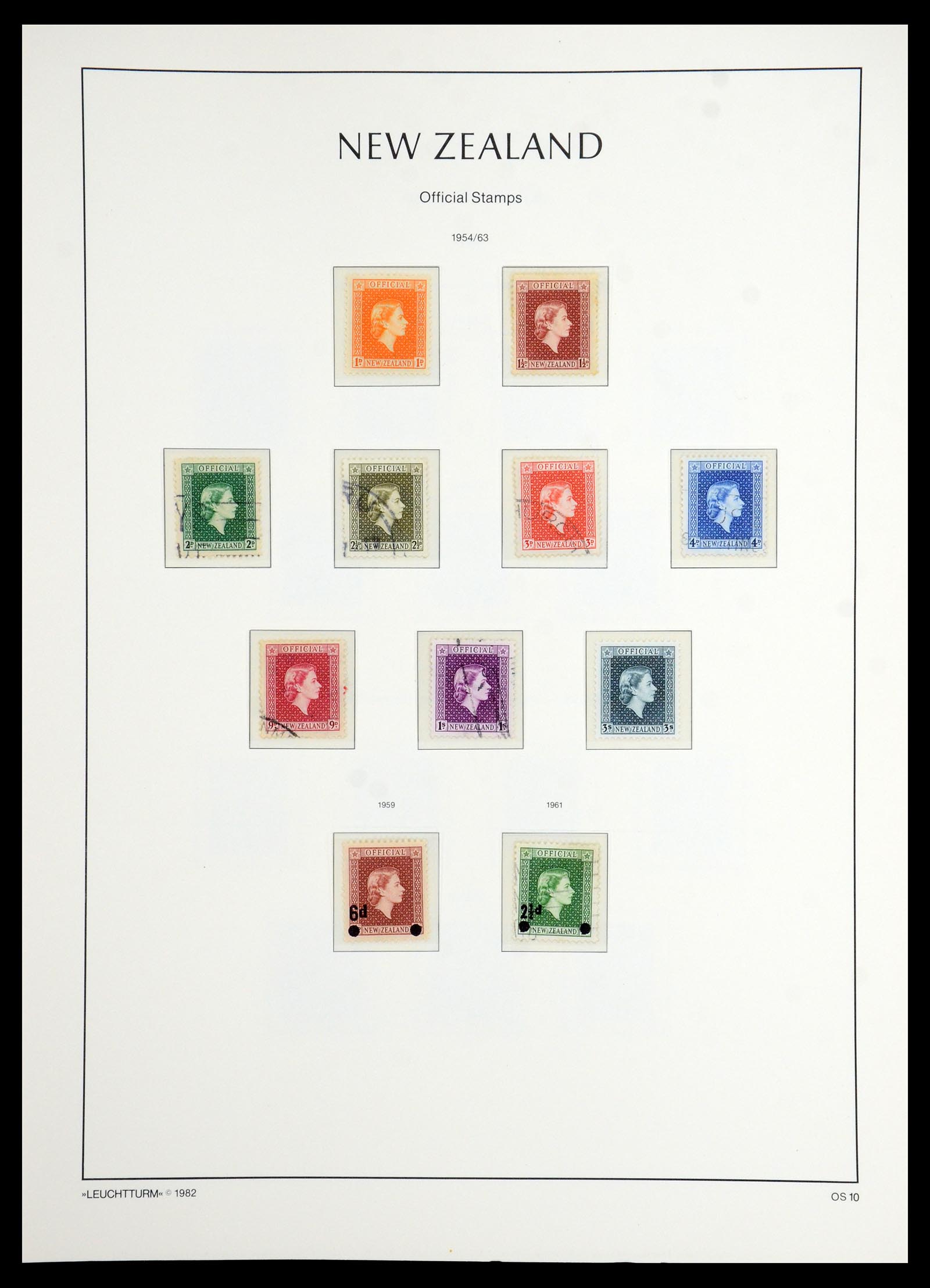 35776 187 - Postzegelverzameling 35776 Nieuw Zeeland 1858-1994.