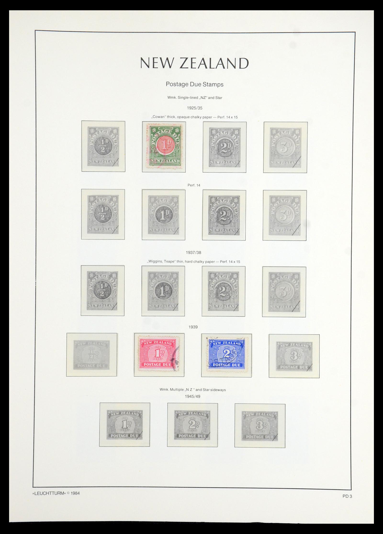 35776 190 - Postzegelverzameling 35776 Nieuw Zeeland 1858-1994.