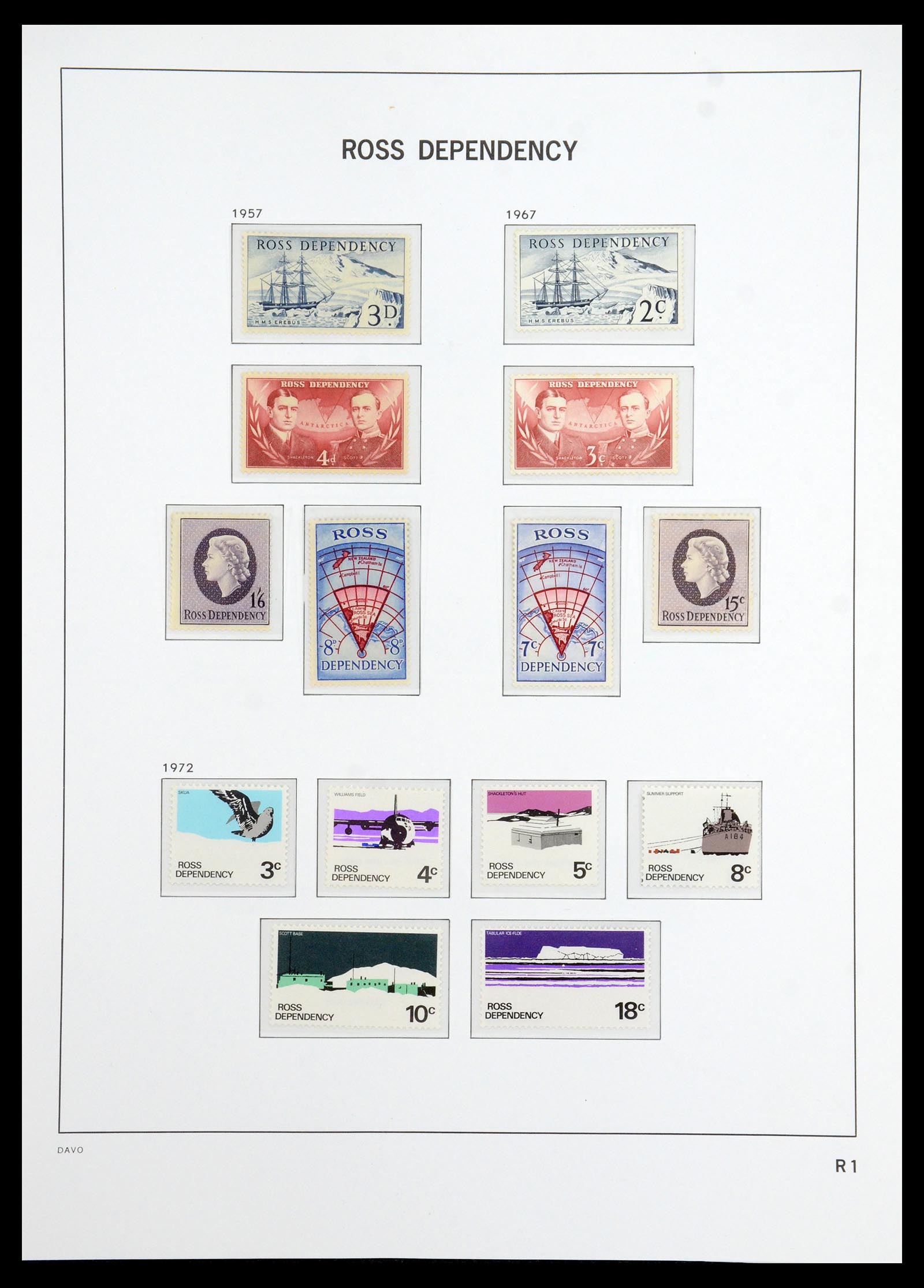 35776 194 - Stamp Collection 35776 New Zealand 1858-1994.