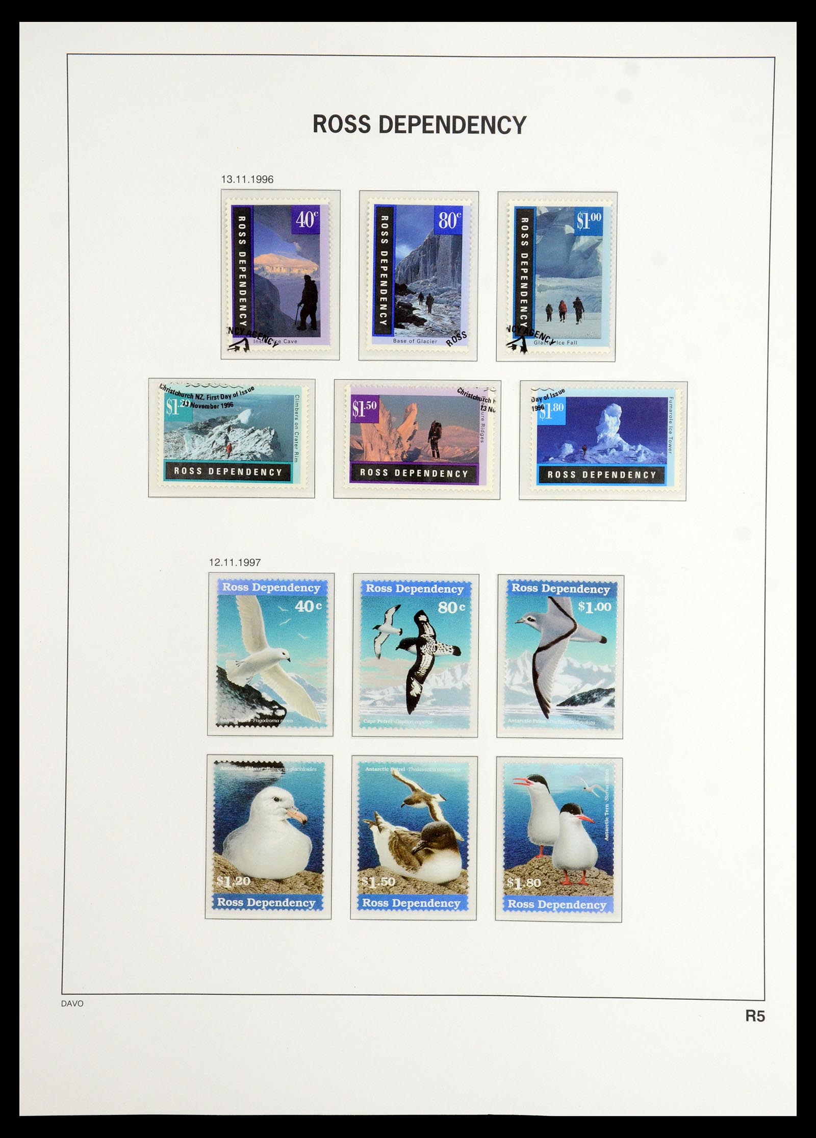35776 199 - Stamp Collection 35776 New Zealand 1858-1994.