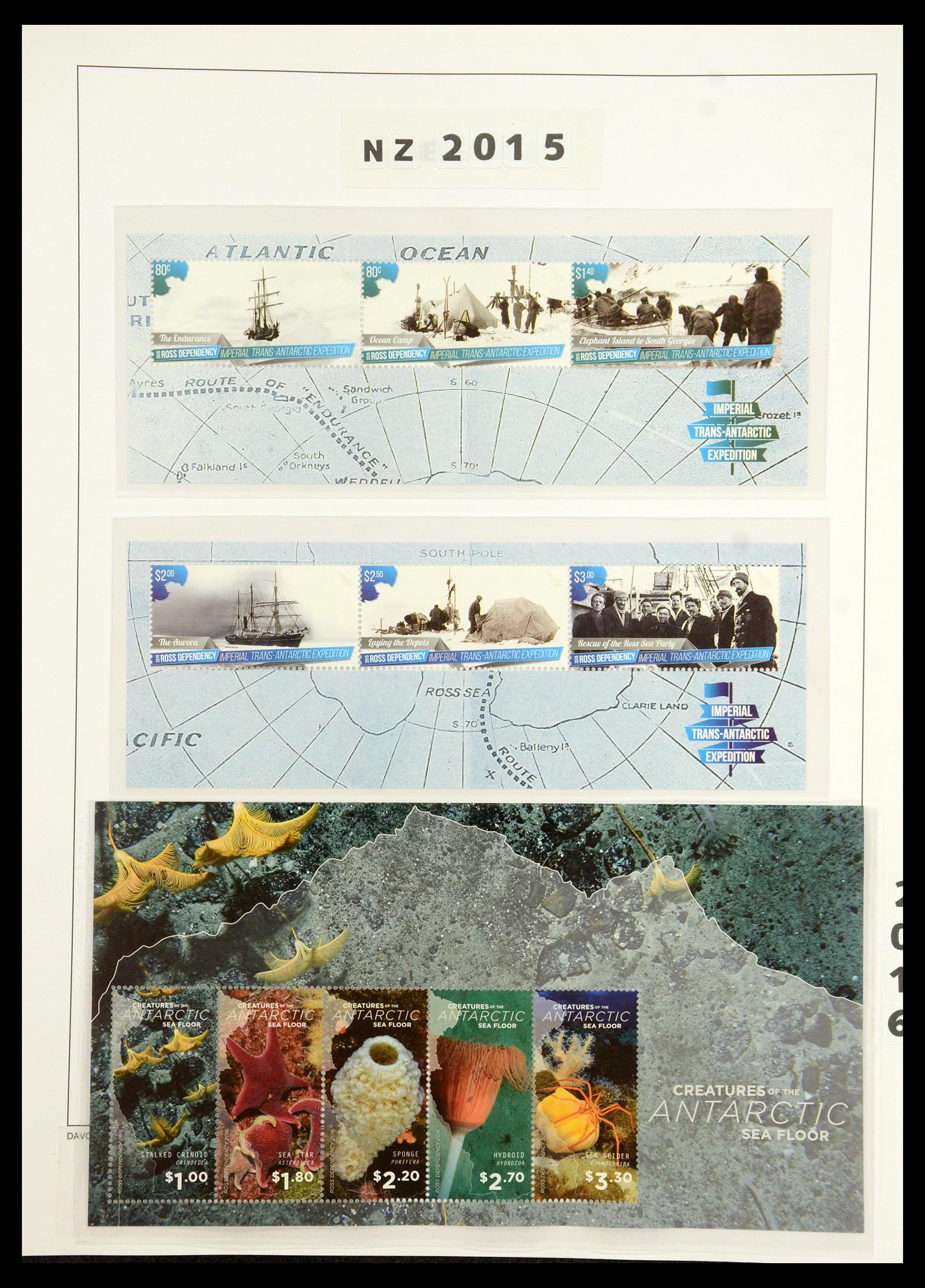 35776 213 - Stamp Collection 35776 New Zealand 1858-1994.