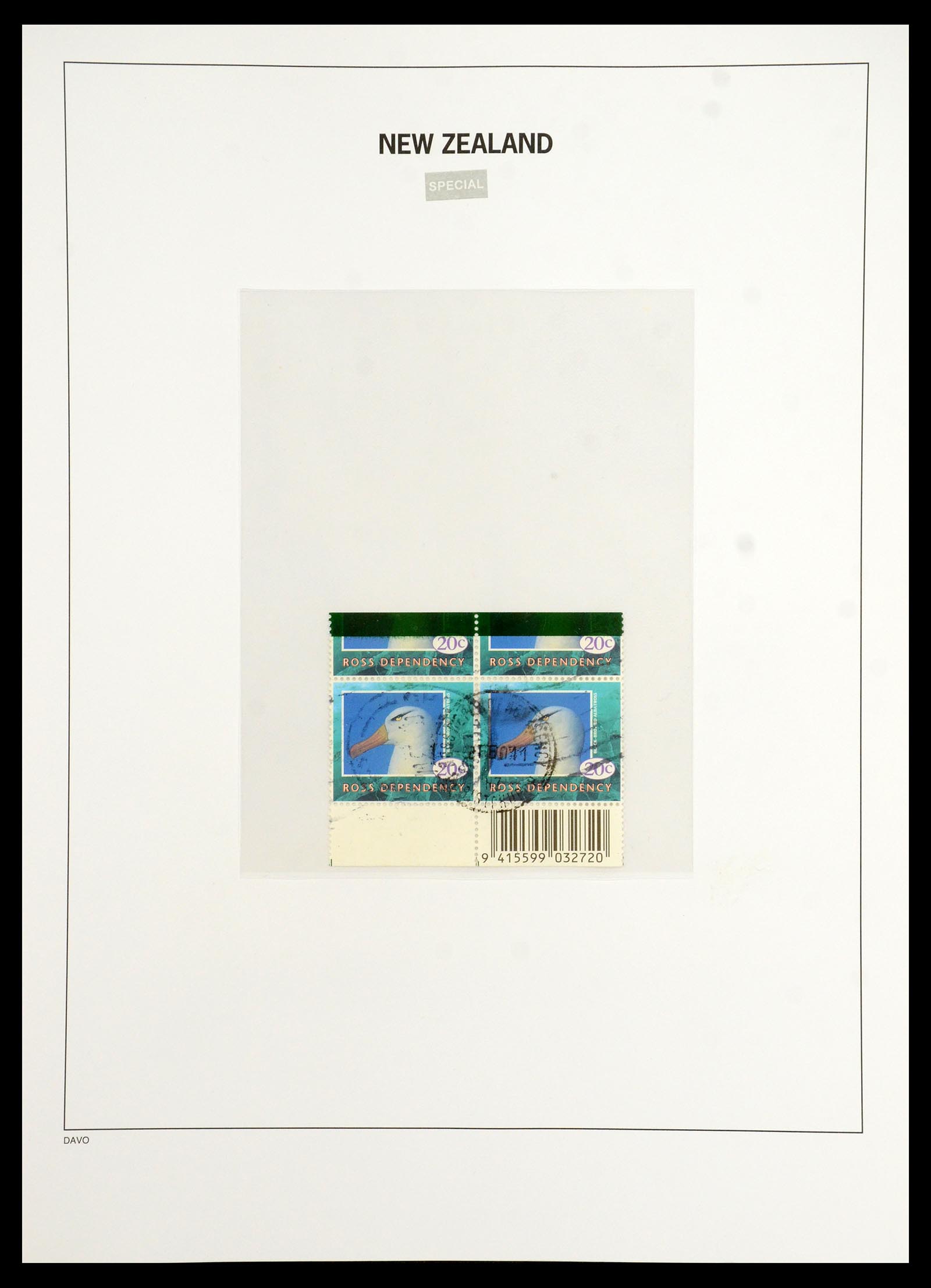 35776 214 - Postzegelverzameling 35776 Nieuw Zeeland 1858-1994.