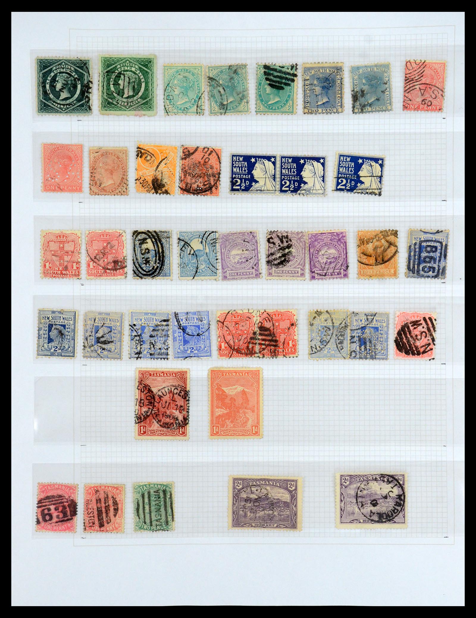35777 001 - Stamp Collection 35777 Australian States/Australia 1860-2005.