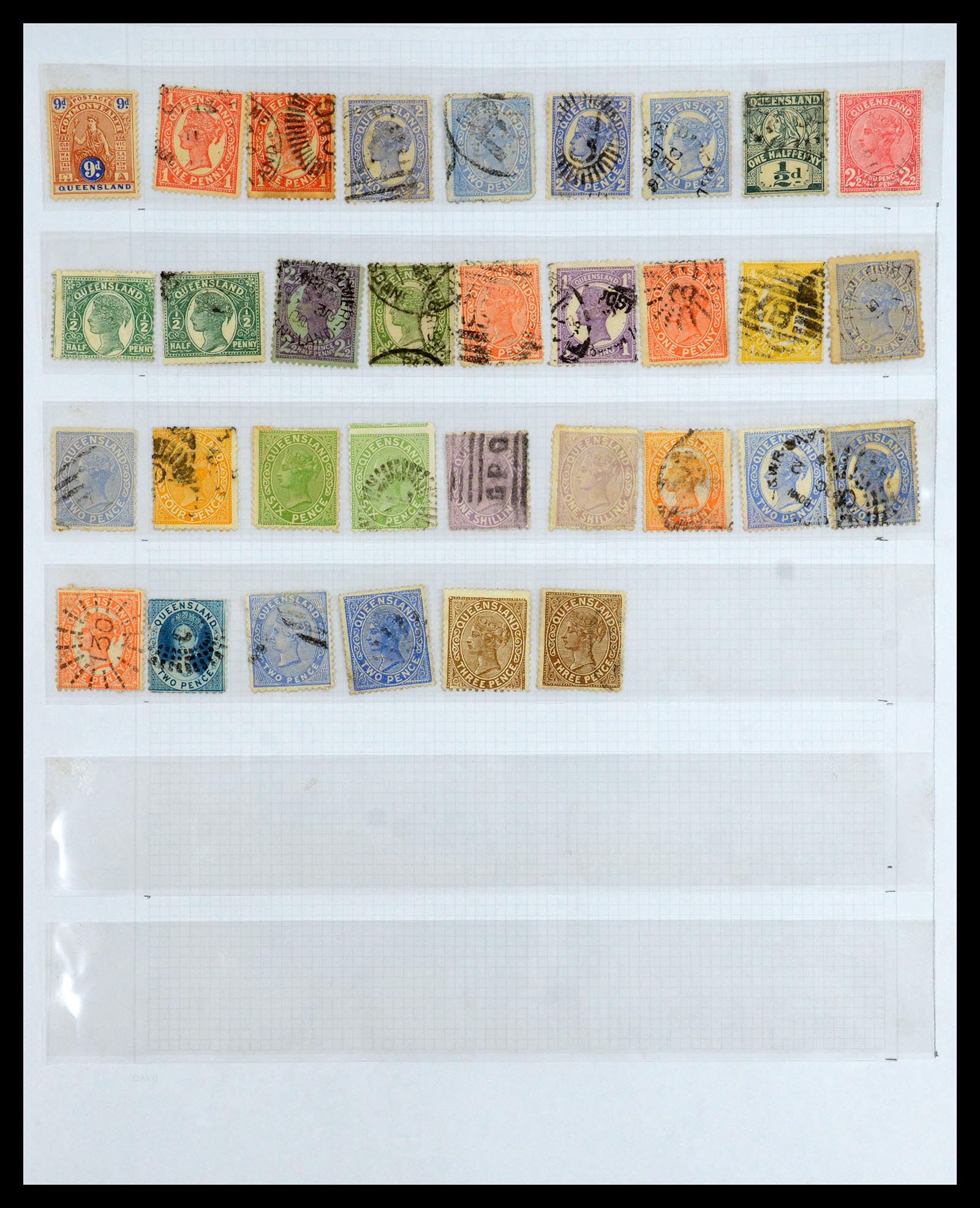 35777 002 - Stamp Collection 35777 Australian States/Australia 1860-2005.