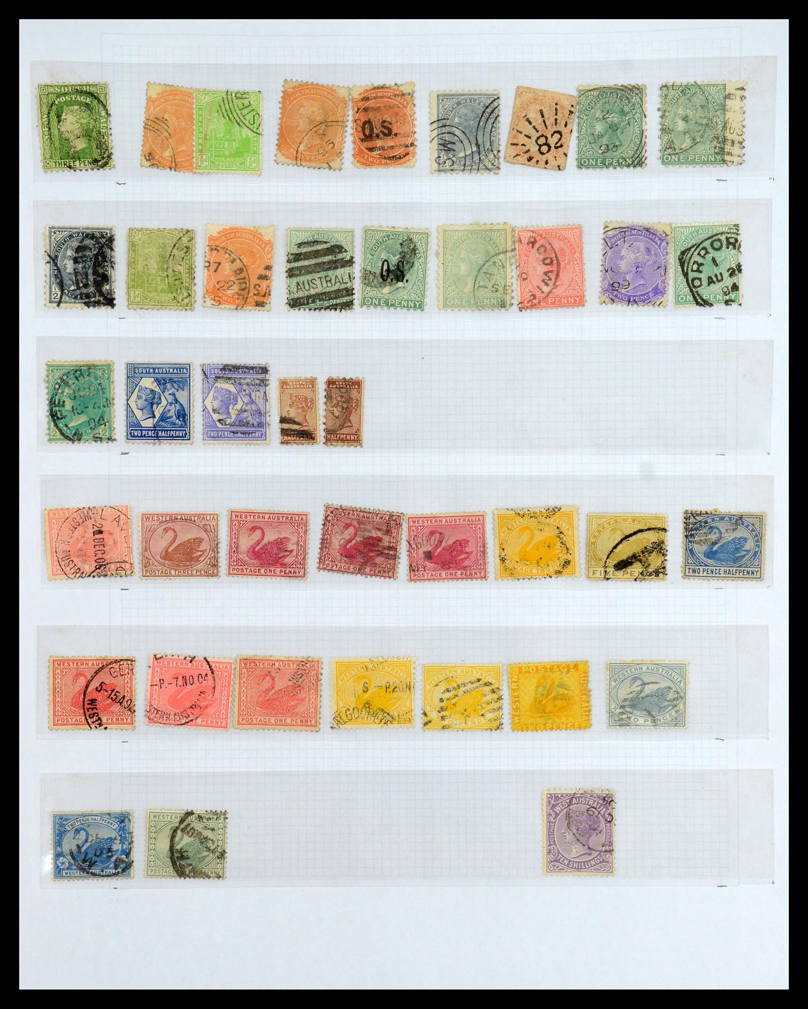35777 003 - Stamp Collection 35777 Australian States/Australia 1860-2005.