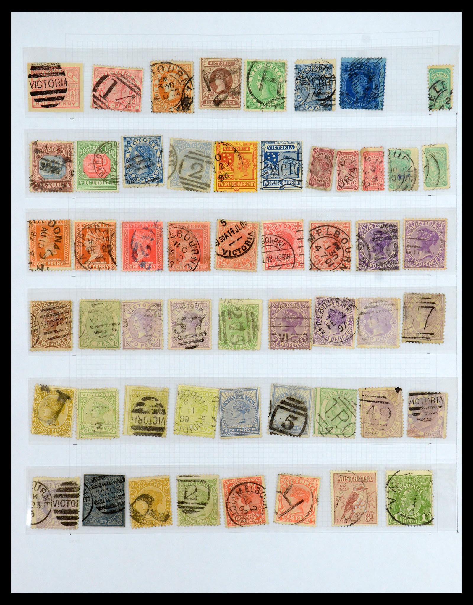 35777 004 - Stamp Collection 35777 Australian States/Australia 1860-2005.