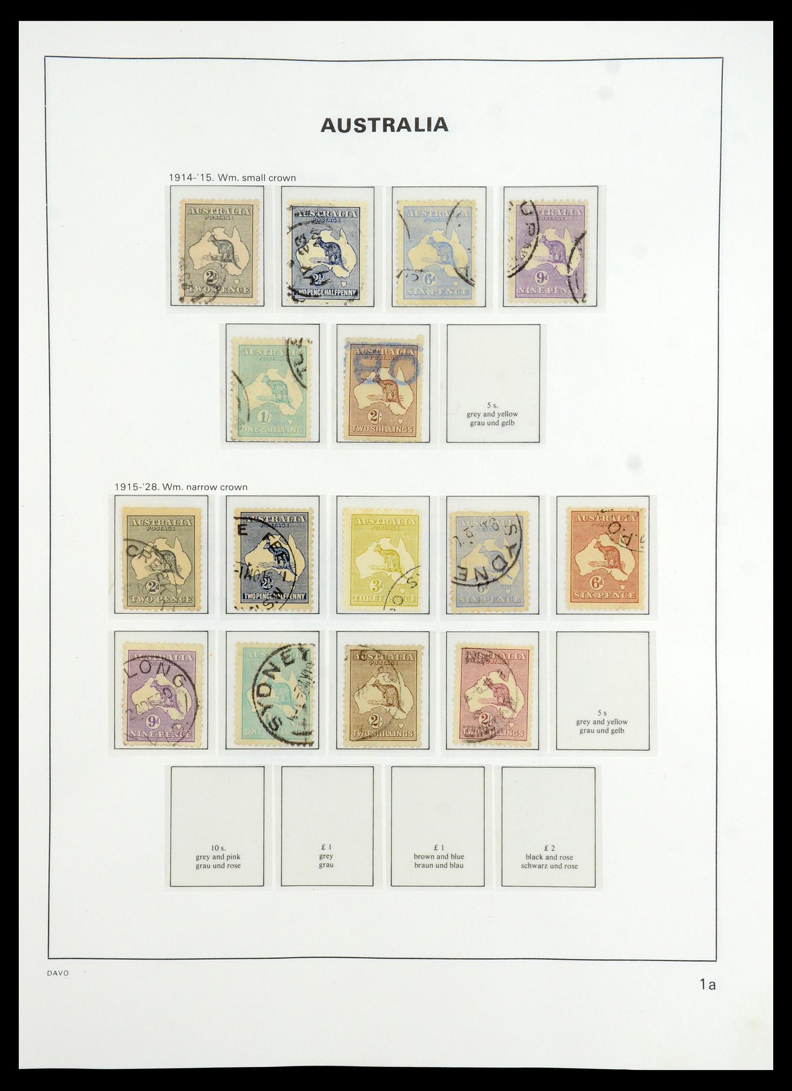 35777 006 - Postzegelverzameling 35777 Australische Staten/Australië 1860-2005.