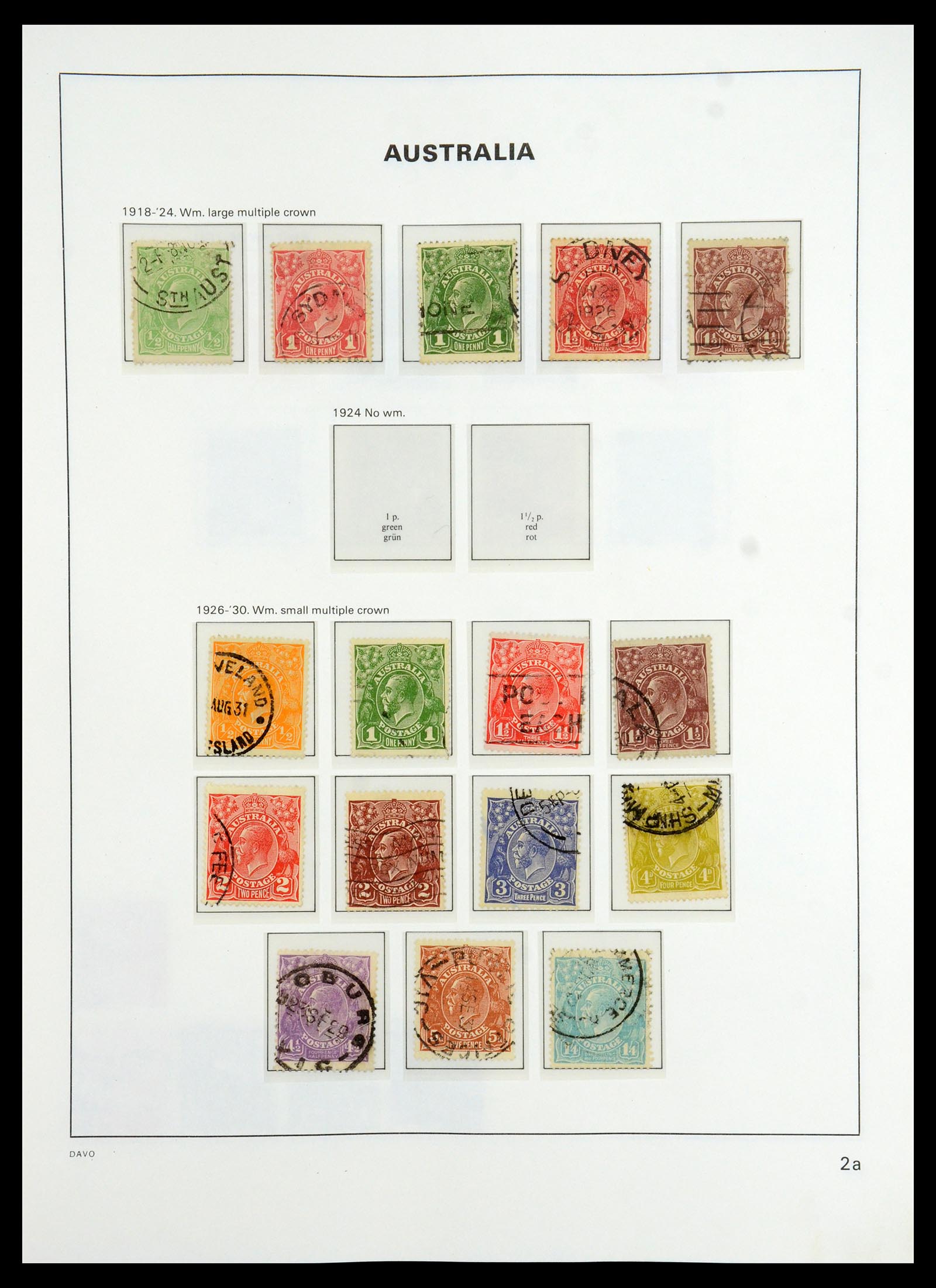35777 009 - Postzegelverzameling 35777 Australische Staten/Australië 1860-2005.