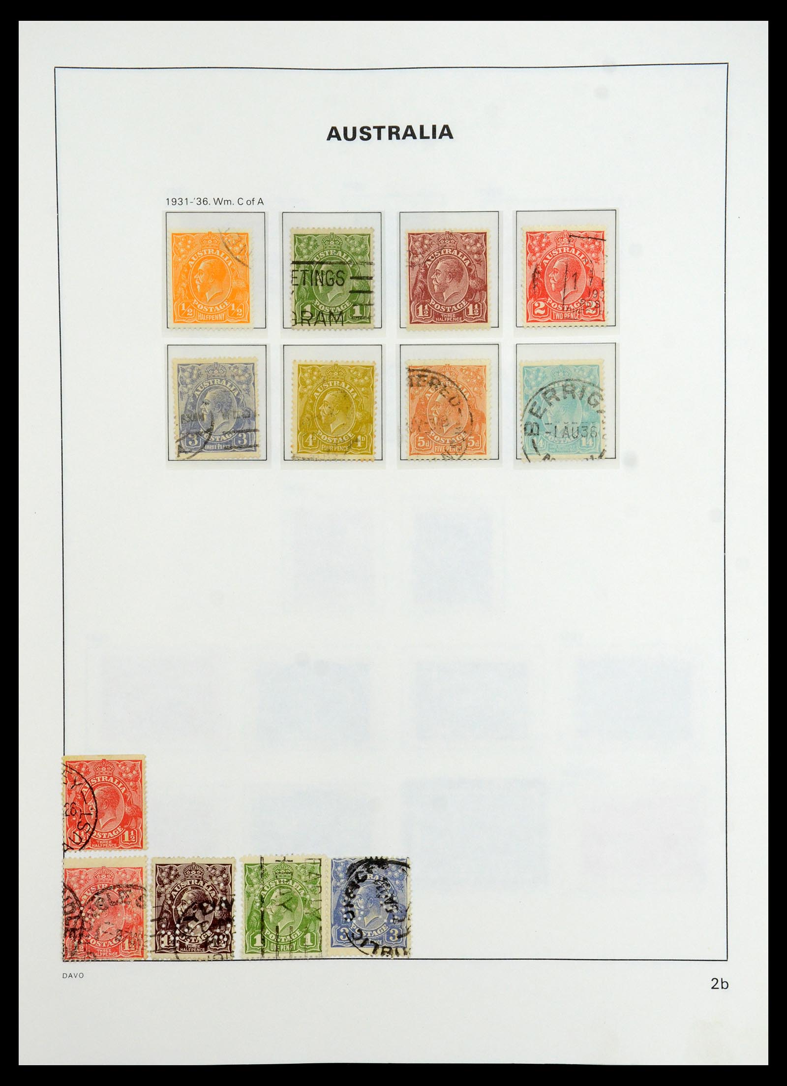 35777 010 - Postzegelverzameling 35777 Australische Staten/Australië 1860-2005.