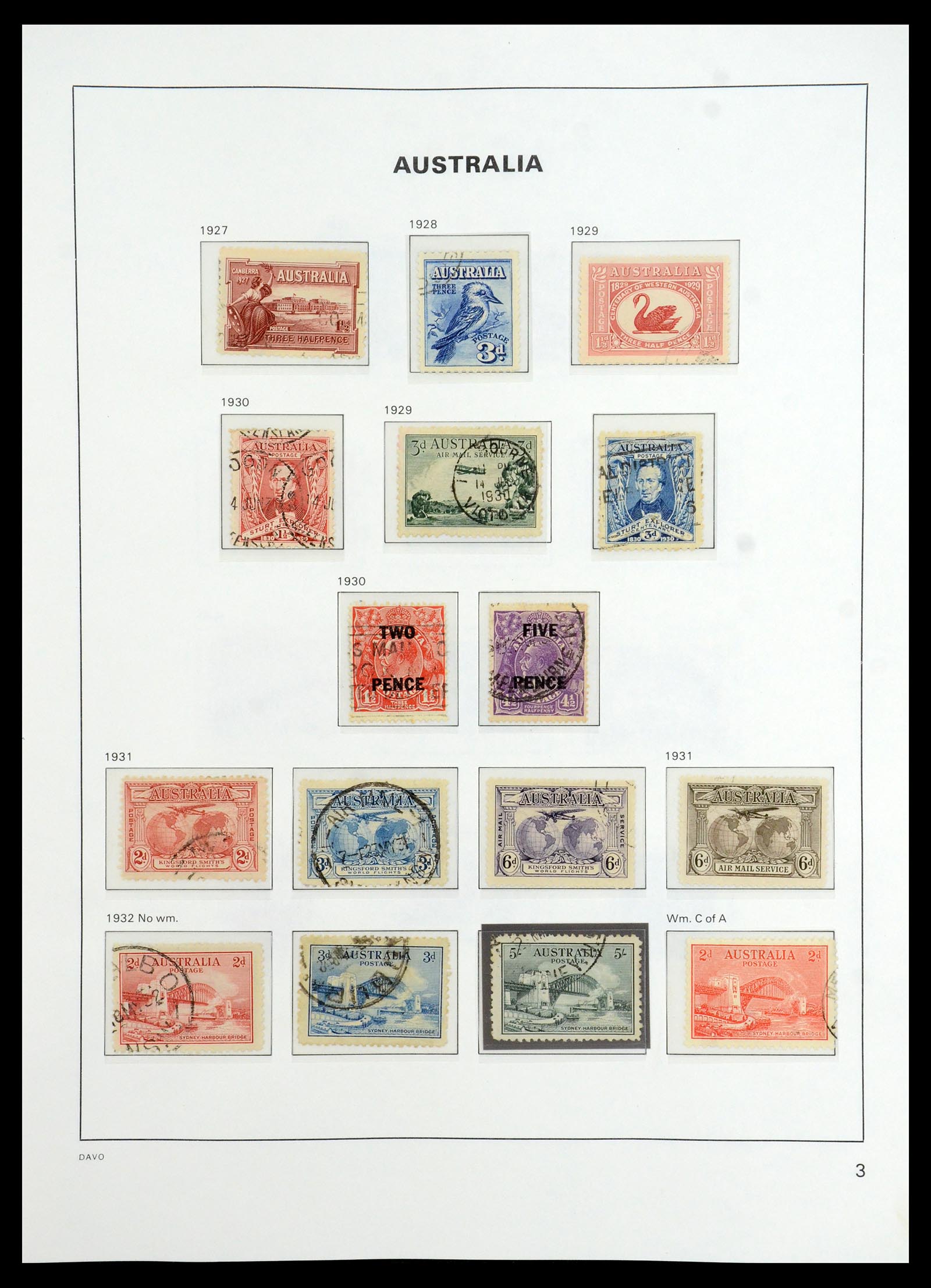 35777 011 - Postzegelverzameling 35777 Australische Staten/Australië 1860-2005.