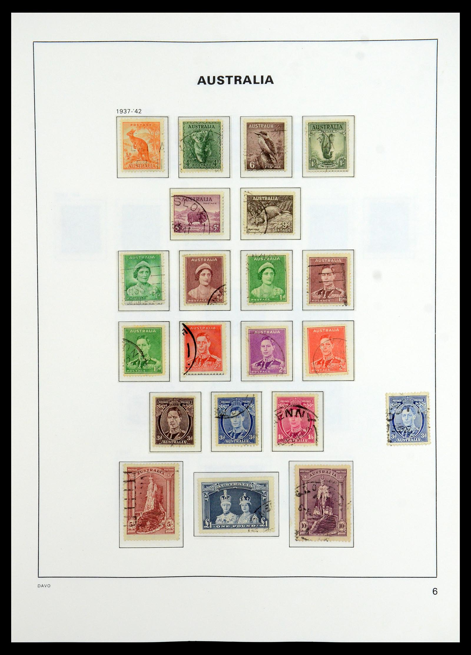 35777 015 - Stamp Collection 35777 Australian States/Australia 1860-2005.