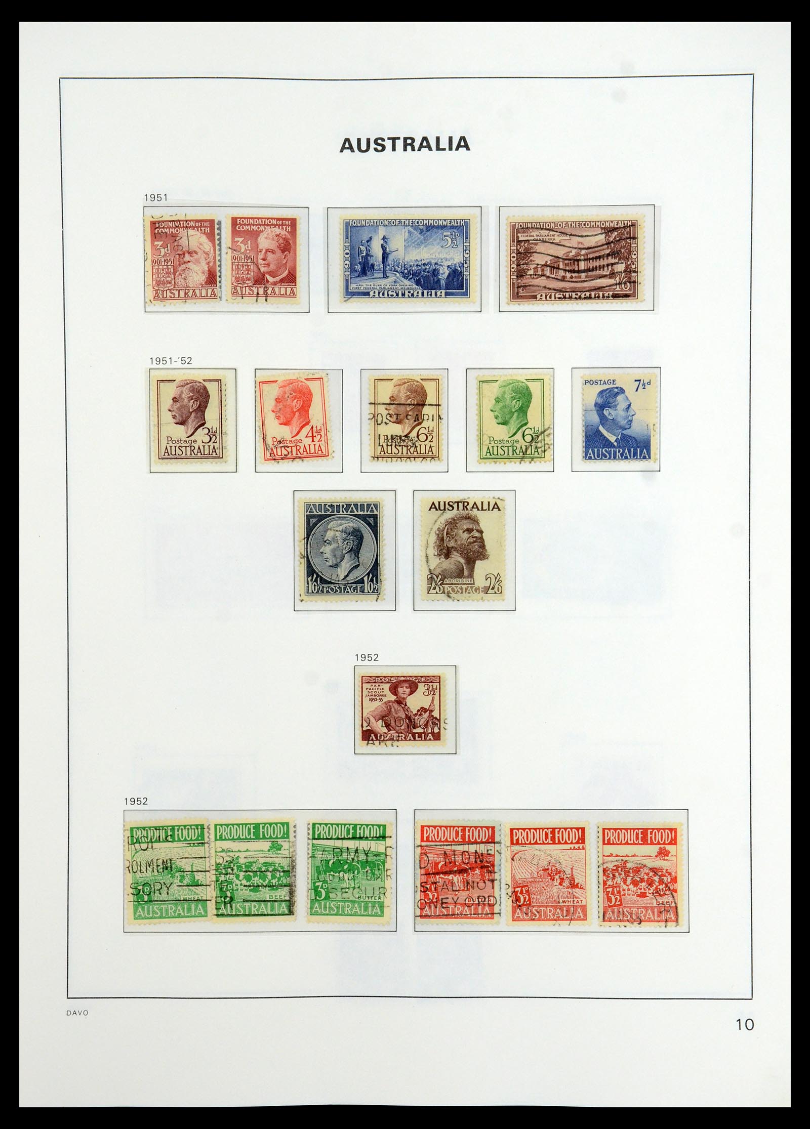 35777 019 - Stamp Collection 35777 Australian States/Australia 1860-2005.