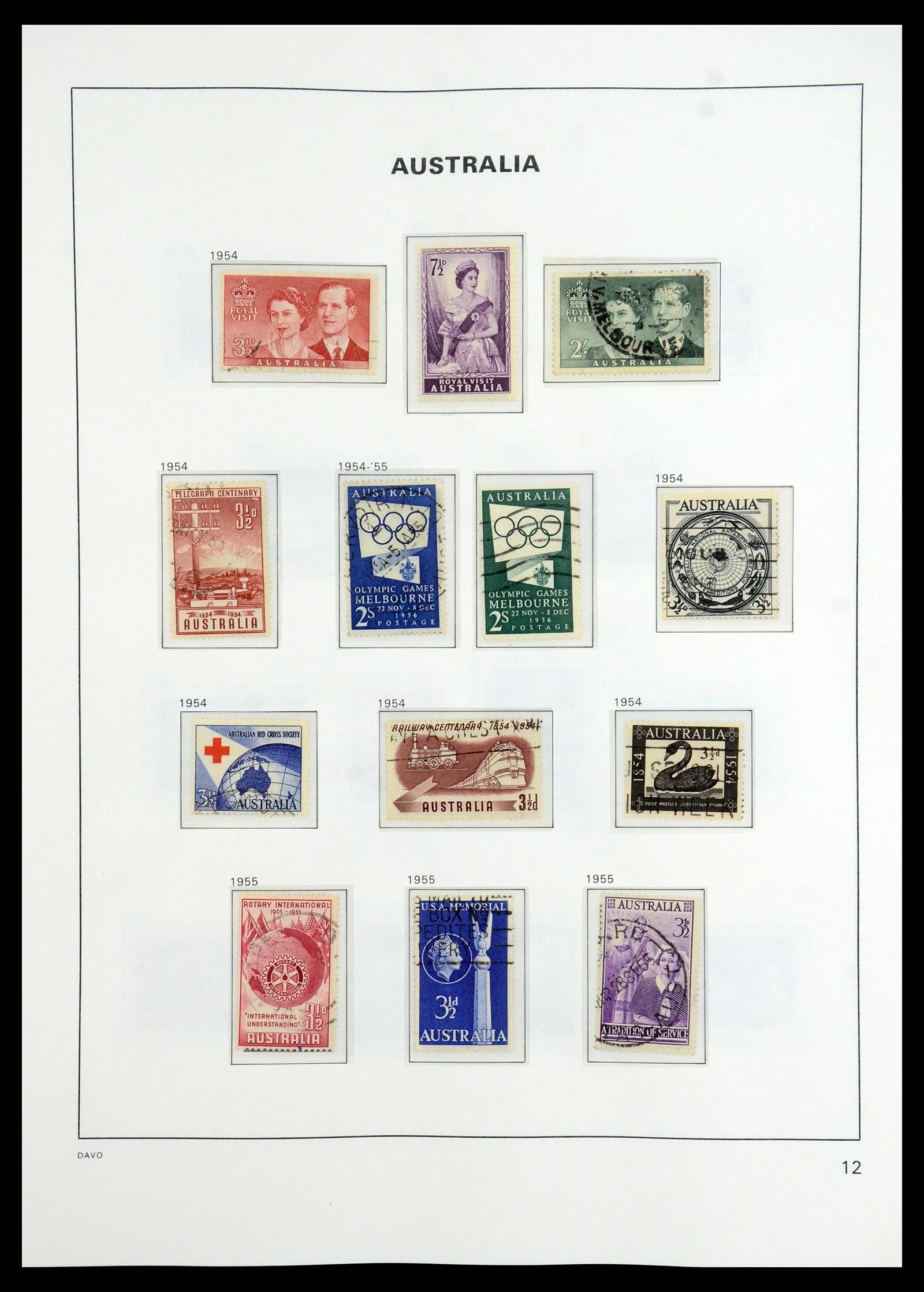 35777 021 - Stamp Collection 35777 Australian States/Australia 1860-2005.
