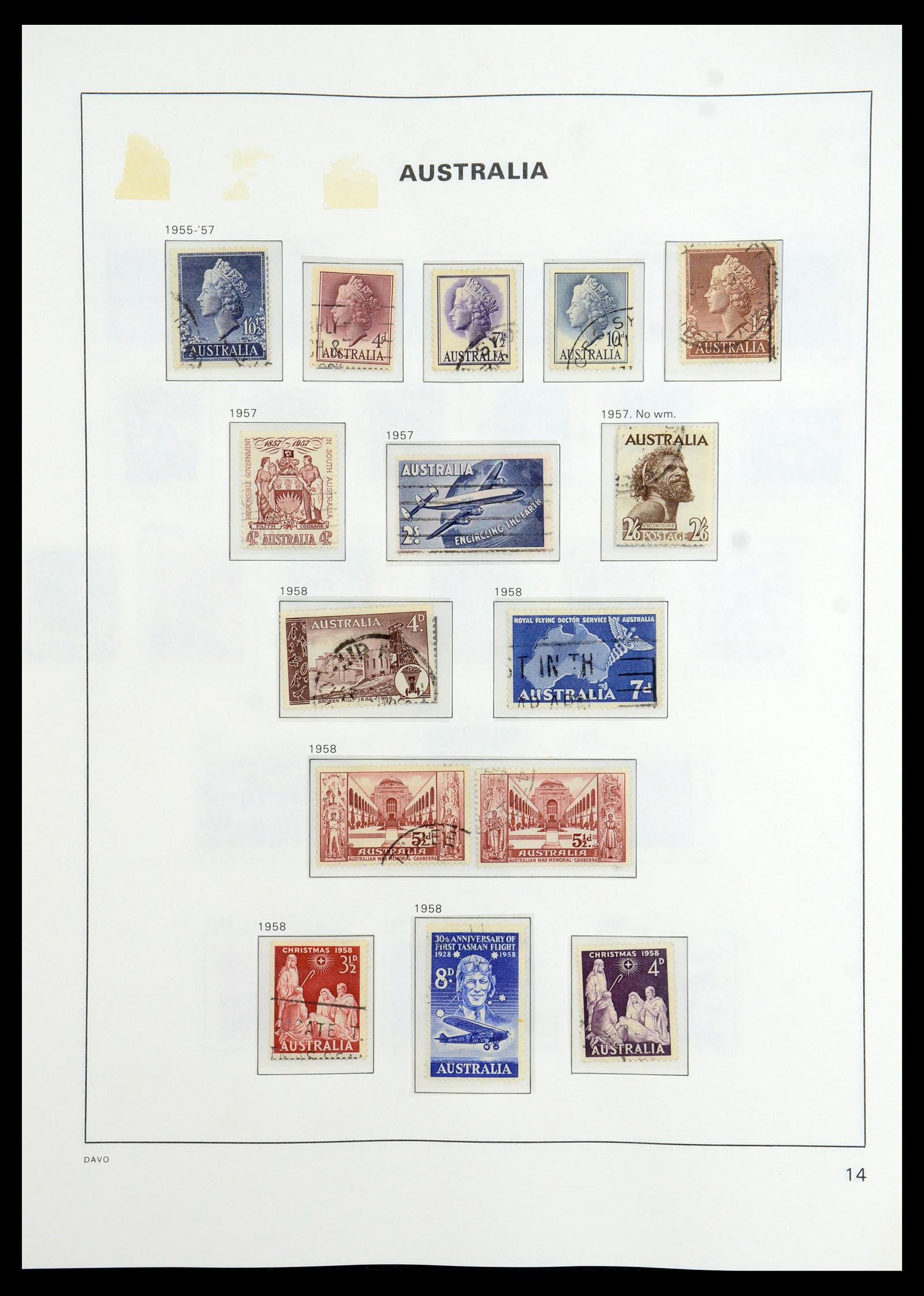 35777 023 - Stamp Collection 35777 Australian States/Australia 1860-2005.