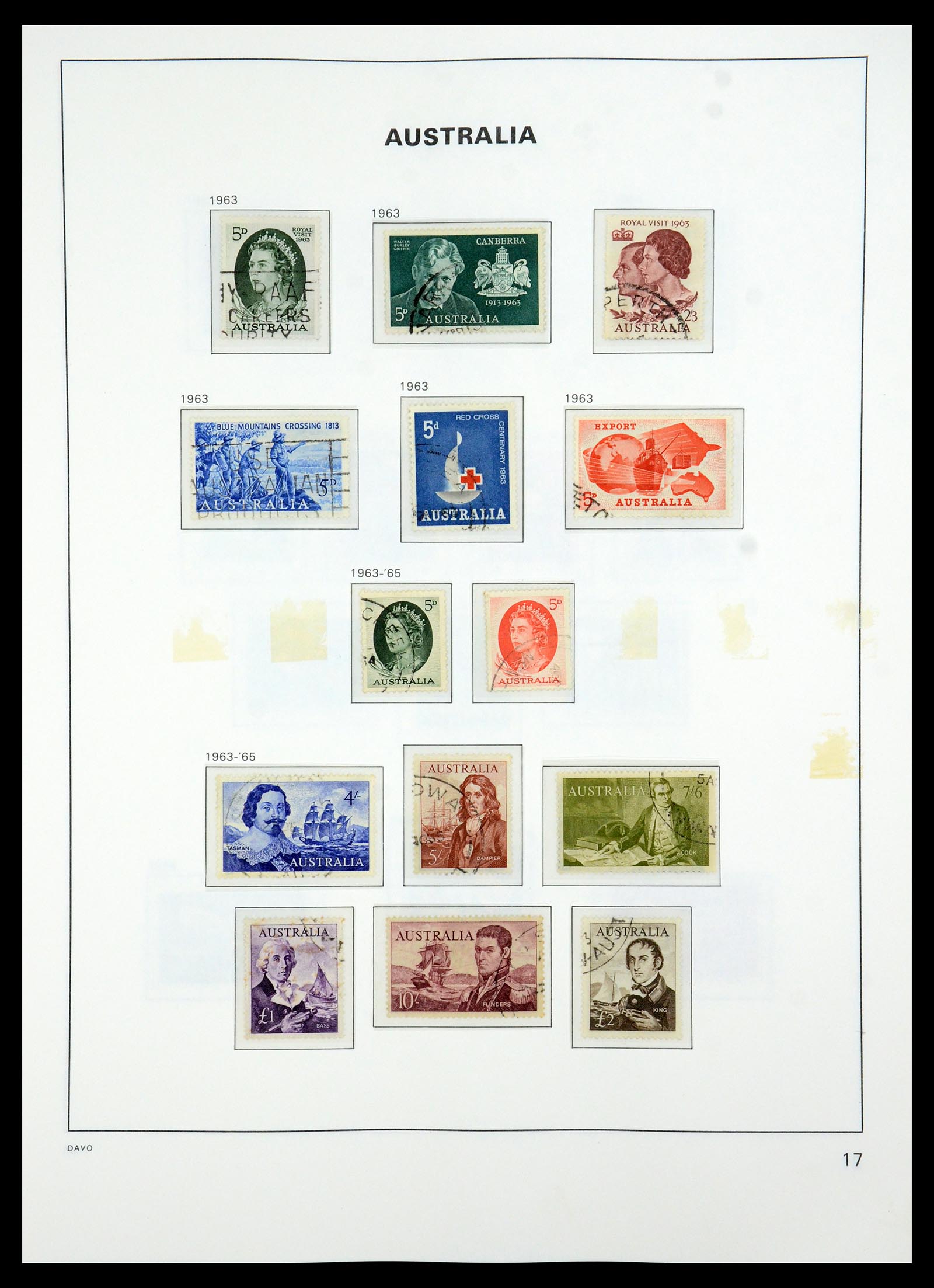 35777 026 - Stamp Collection 35777 Australian States/Australia 1860-2005.