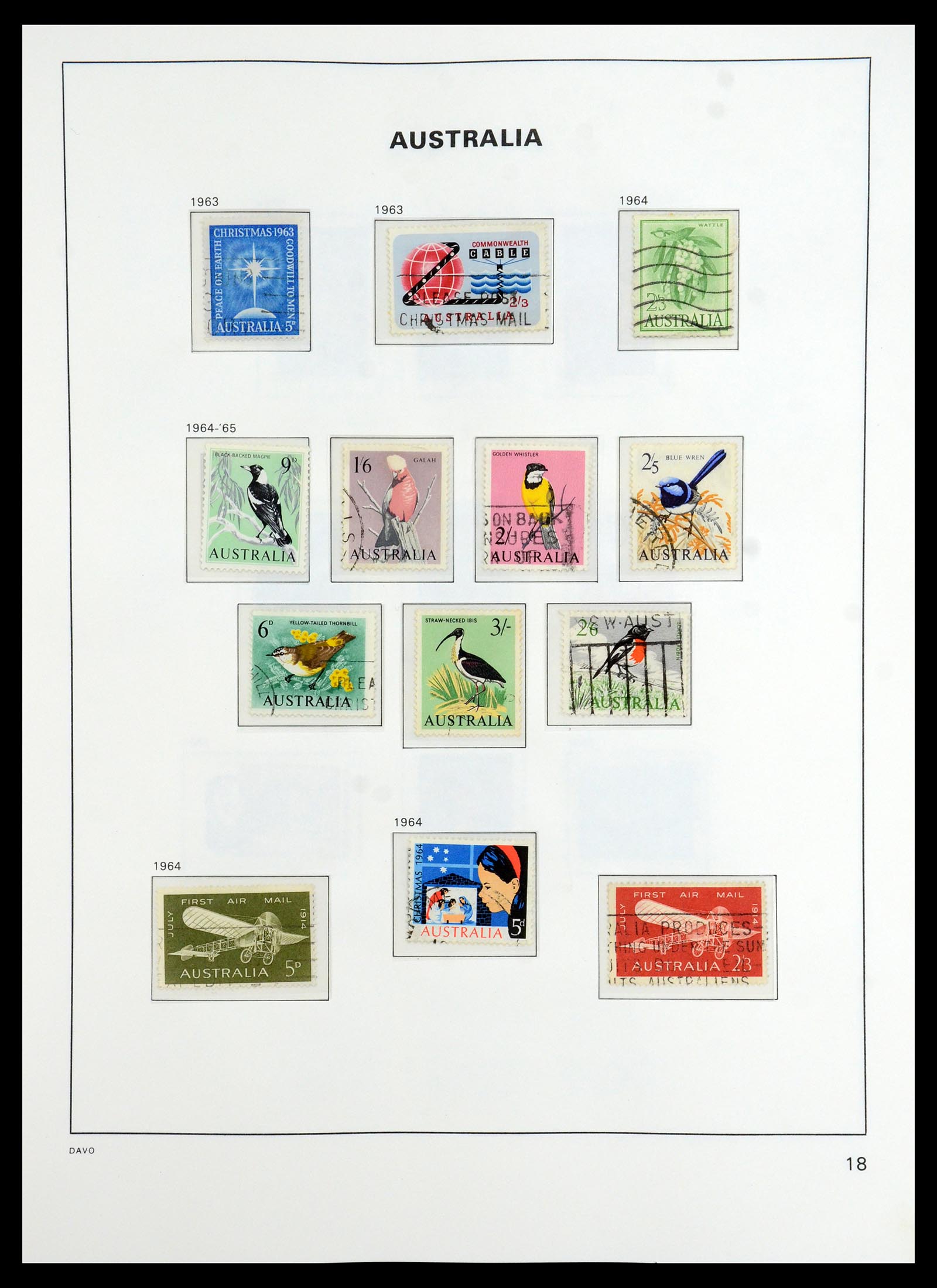 35777 027 - Stamp Collection 35777 Australian States/Australia 1860-2005.