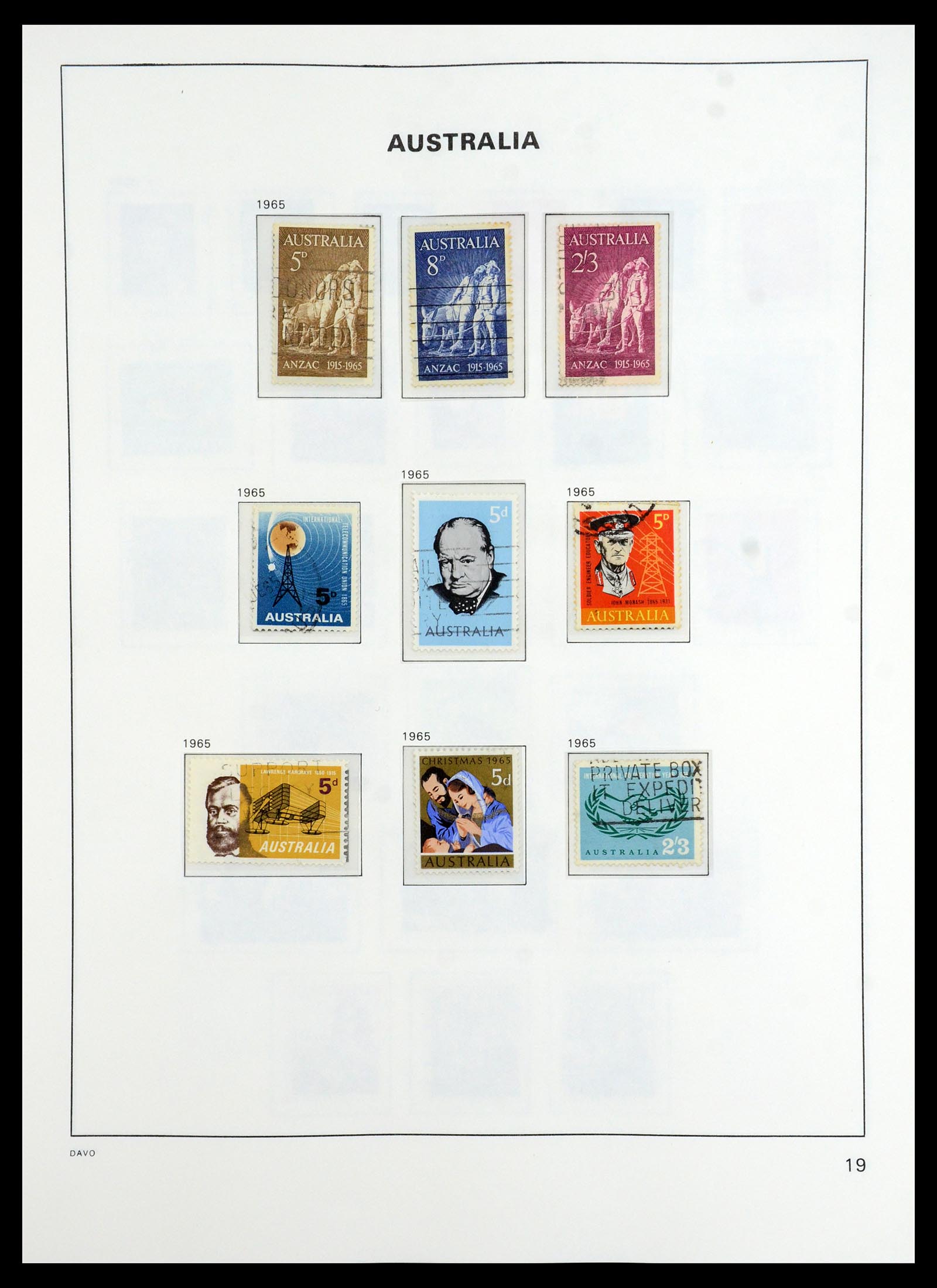 35777 028 - Postzegelverzameling 35777 Australische Staten/Australië 1860-2005.