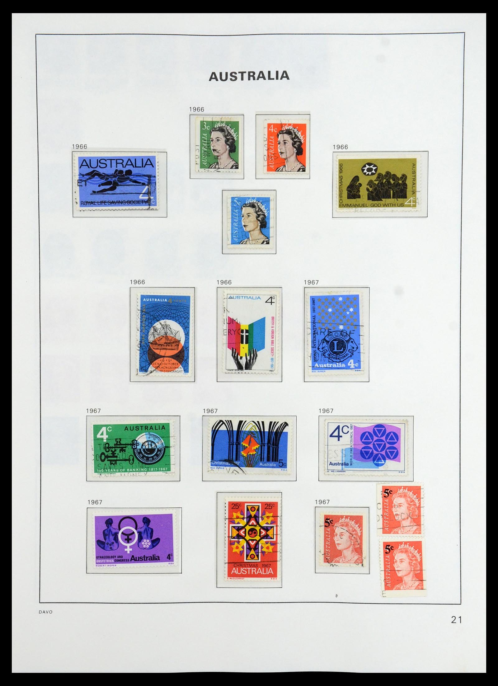 35777 030 - Stamp Collection 35777 Australian States/Australia 1860-2005.