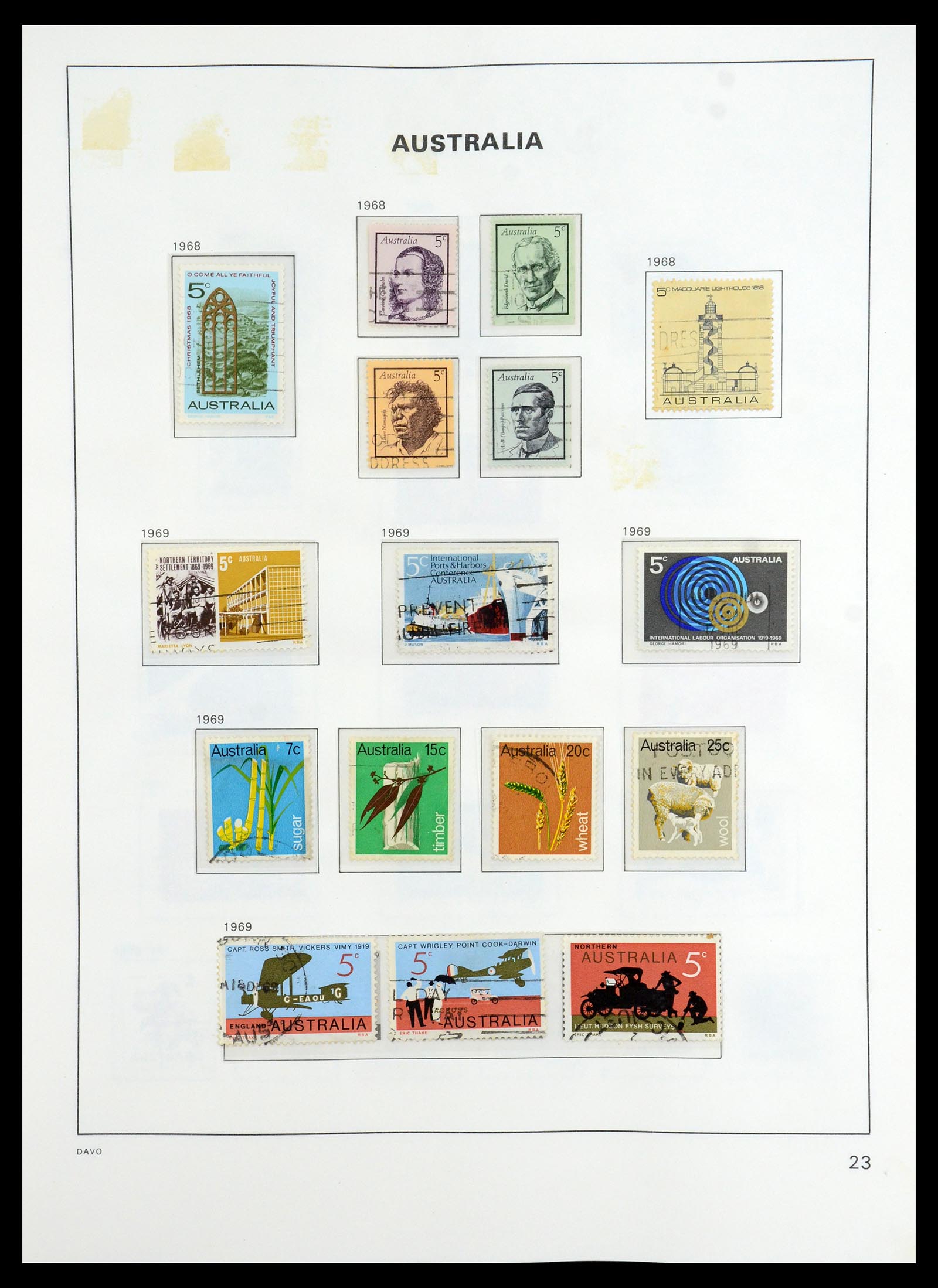 35777 033 - Stamp Collection 35777 Australian States/Australia 1860-2005.