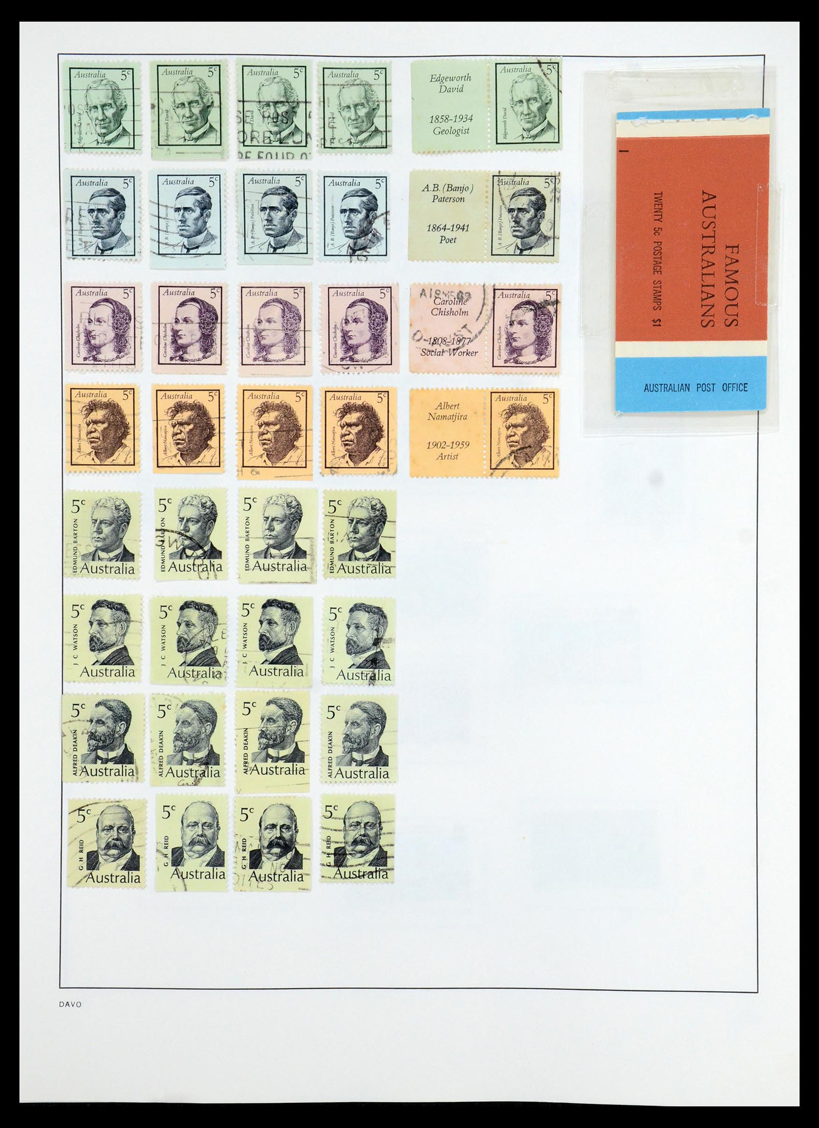 35777 035 - Postzegelverzameling 35777 Australische Staten/Australië 1860-2005.