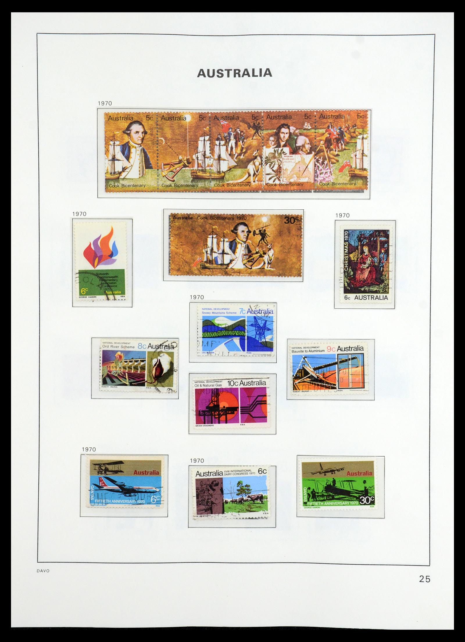 35777 036 - Stamp Collection 35777 Australian States/Australia 1860-2005.