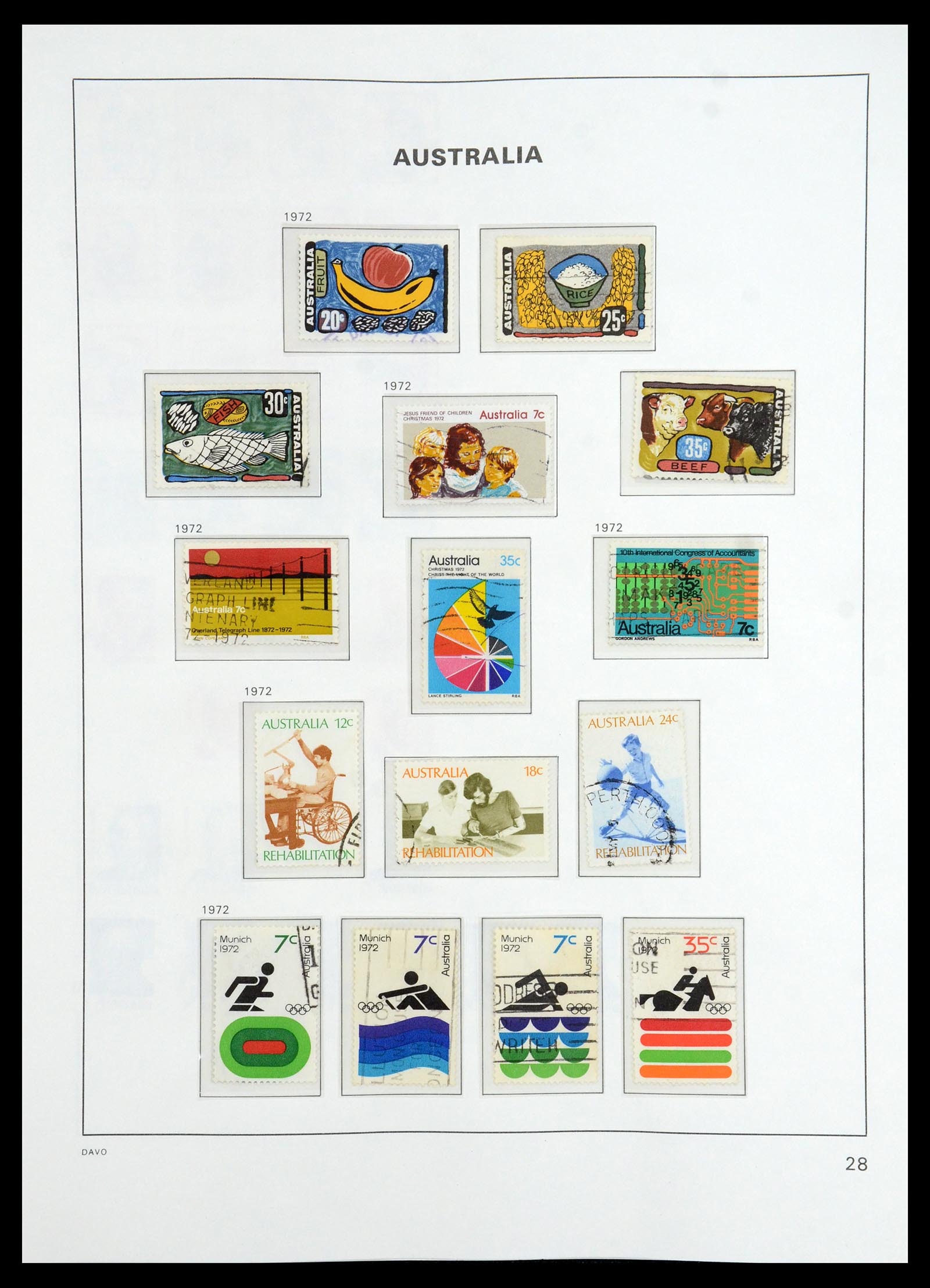35777 039 - Stamp Collection 35777 Australian States/Australia 1860-2005.