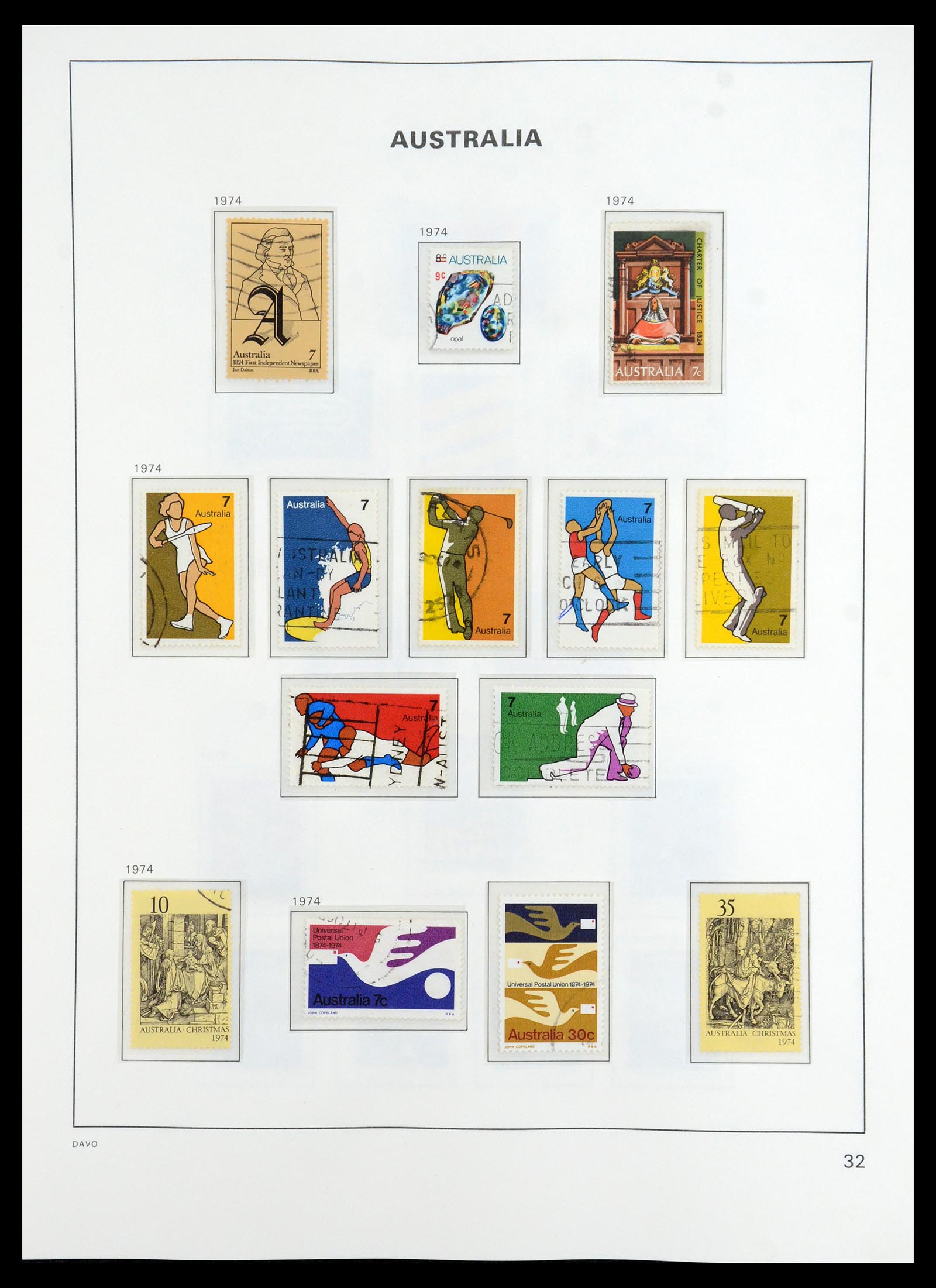 35777 044 - Postzegelverzameling 35777 Australische Staten/Australië 1860-2005.