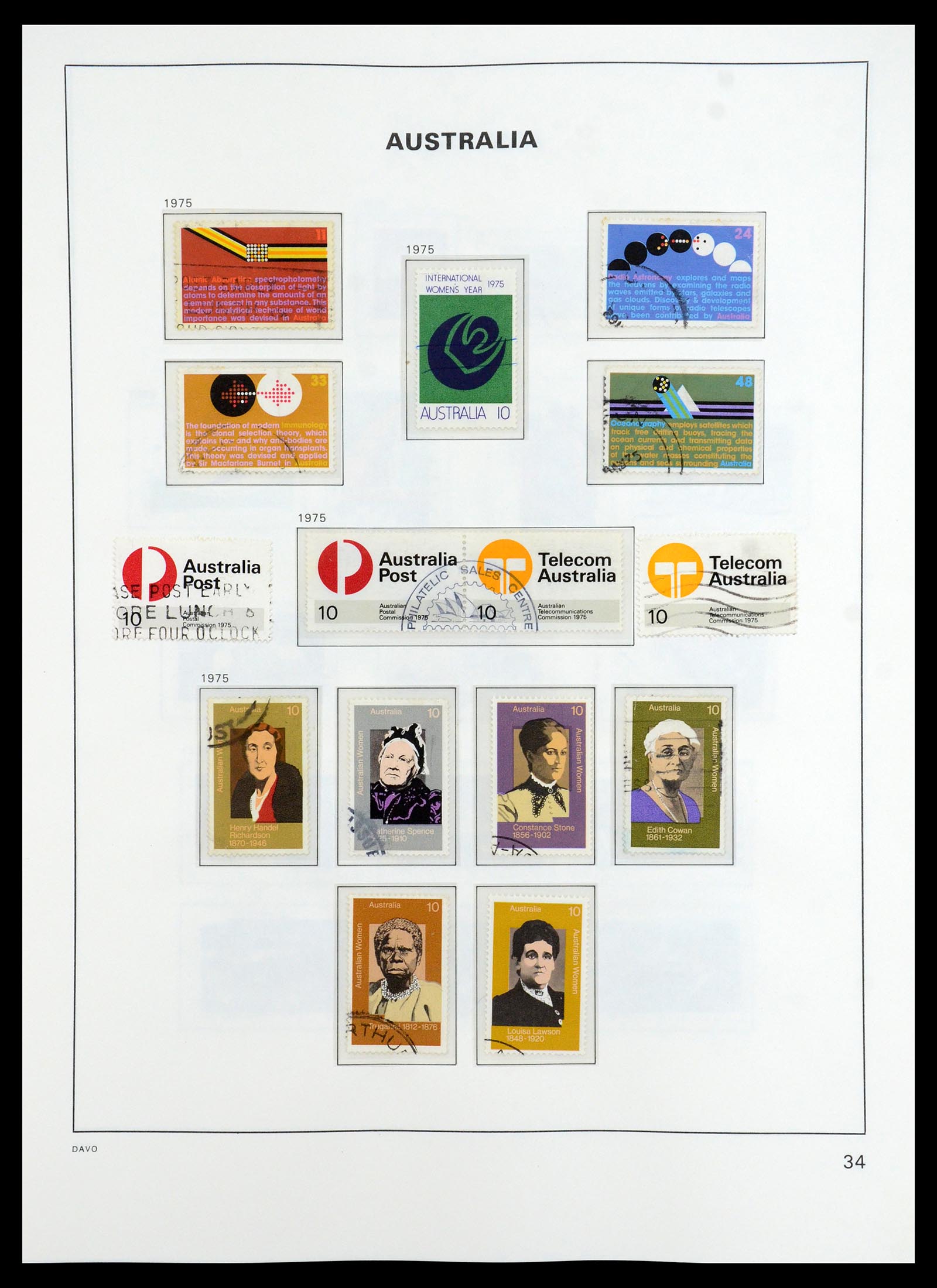 35777 046 - Stamp Collection 35777 Australian States/Australia 1860-2005.