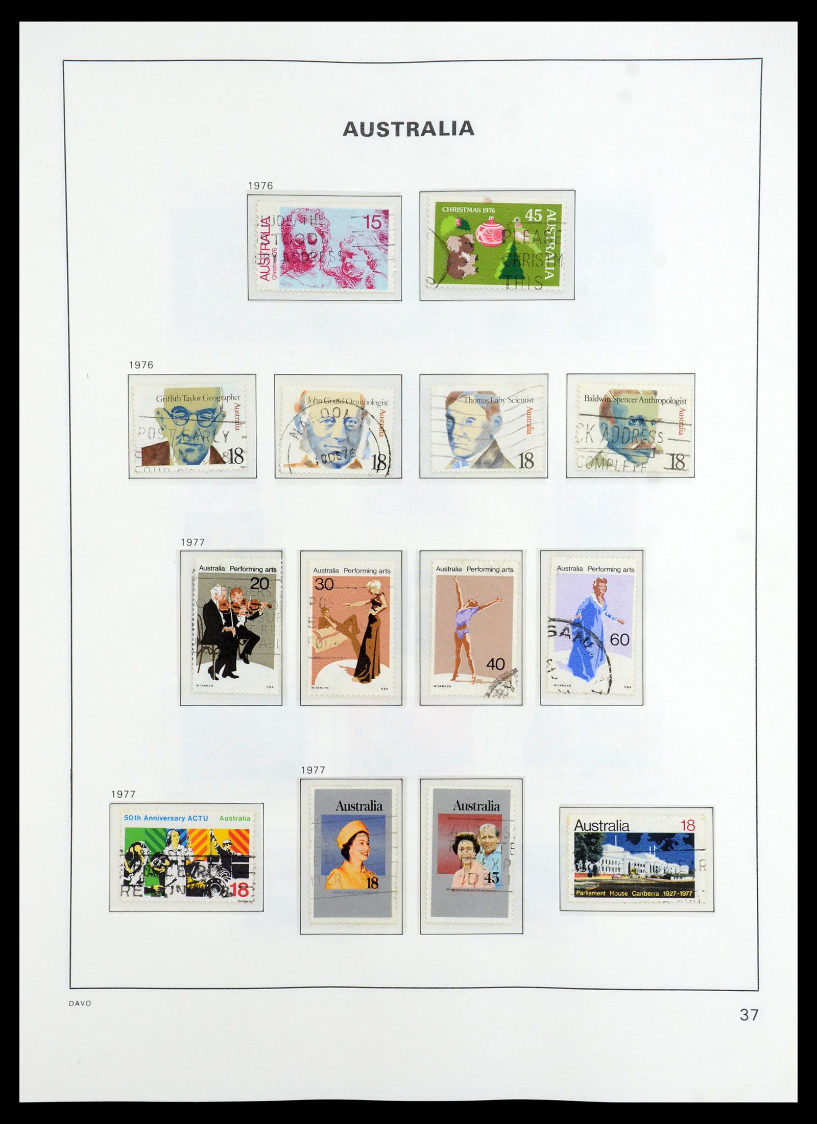35777 049 - Postzegelverzameling 35777 Australische Staten/Australië 1860-2005.