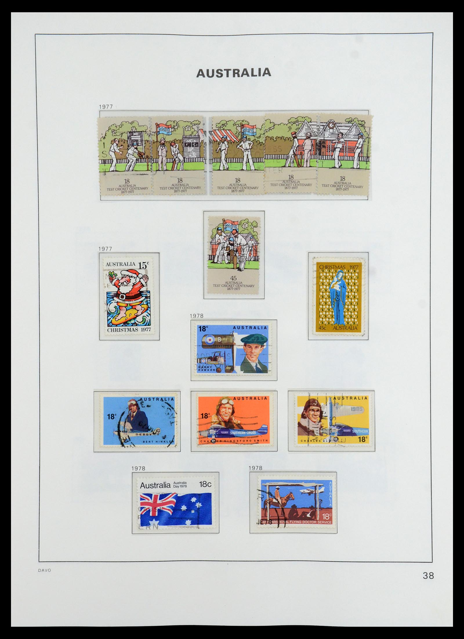 35777 050 - Postzegelverzameling 35777 Australische Staten/Australië 1860-2005.