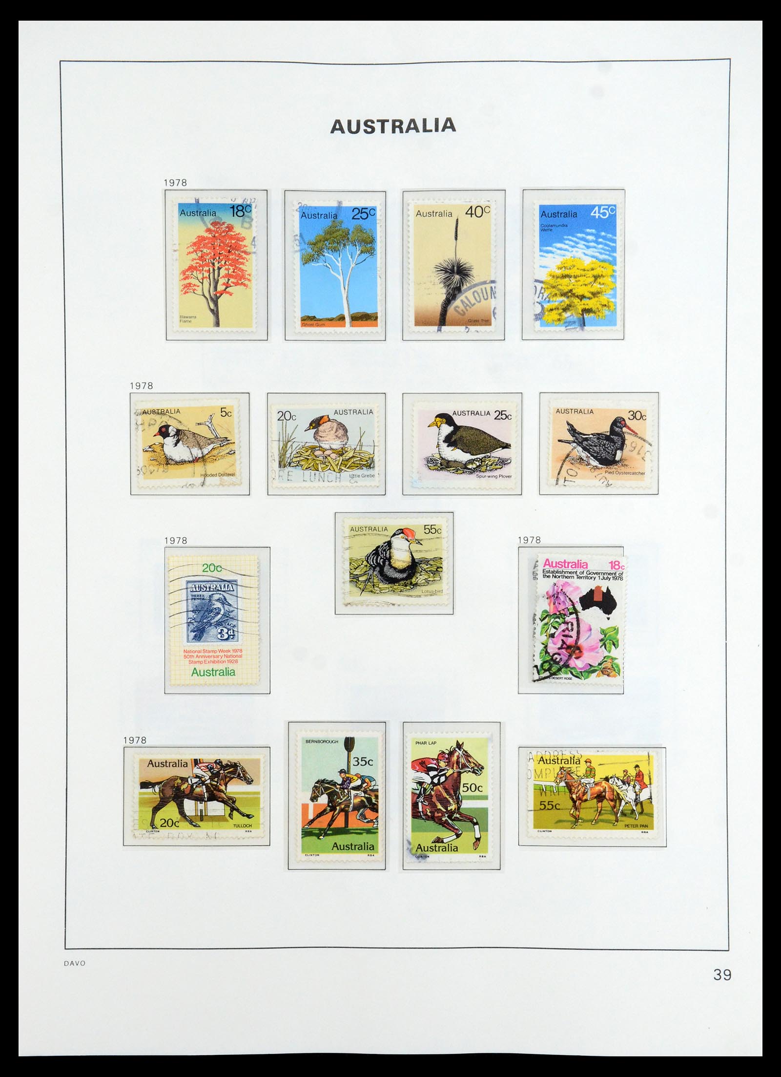 35777 051 - Stamp Collection 35777 Australian States/Australia 1860-2005.