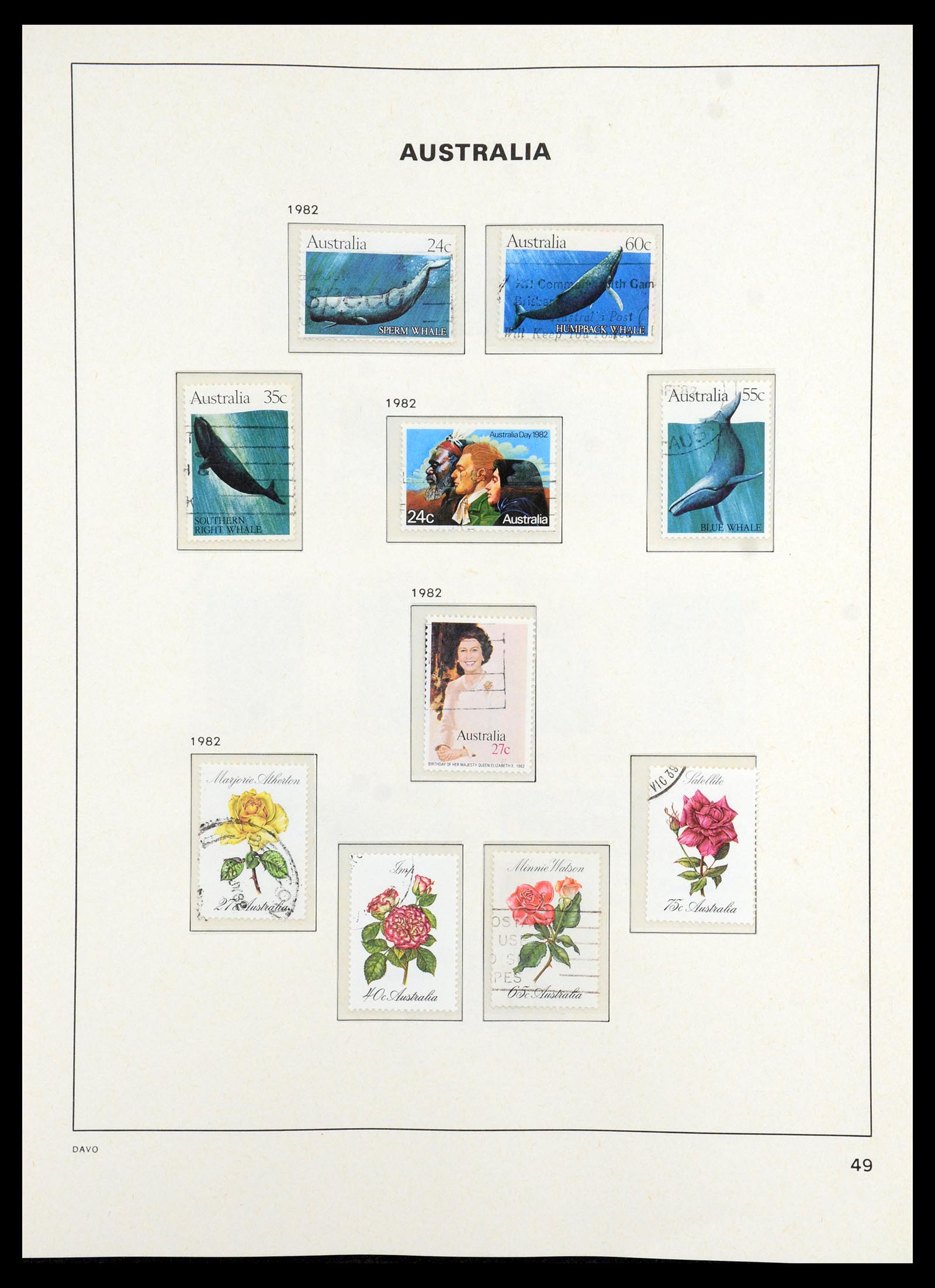 35777 061 - Postzegelverzameling 35777 Australische Staten/Australië 1860-2005.