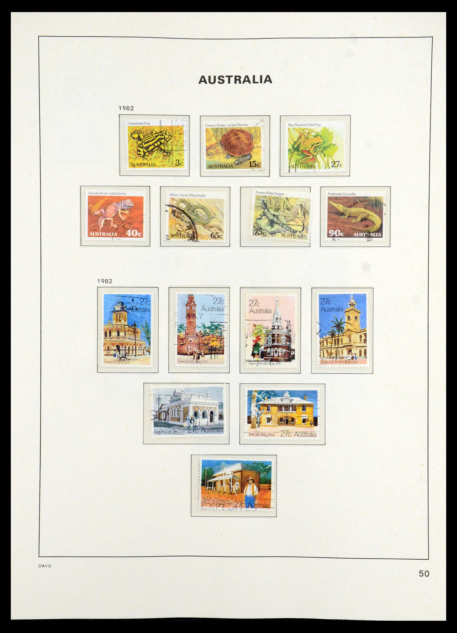 35777 062 - Stamp Collection 35777 Australian States/Australia 1860-2005.