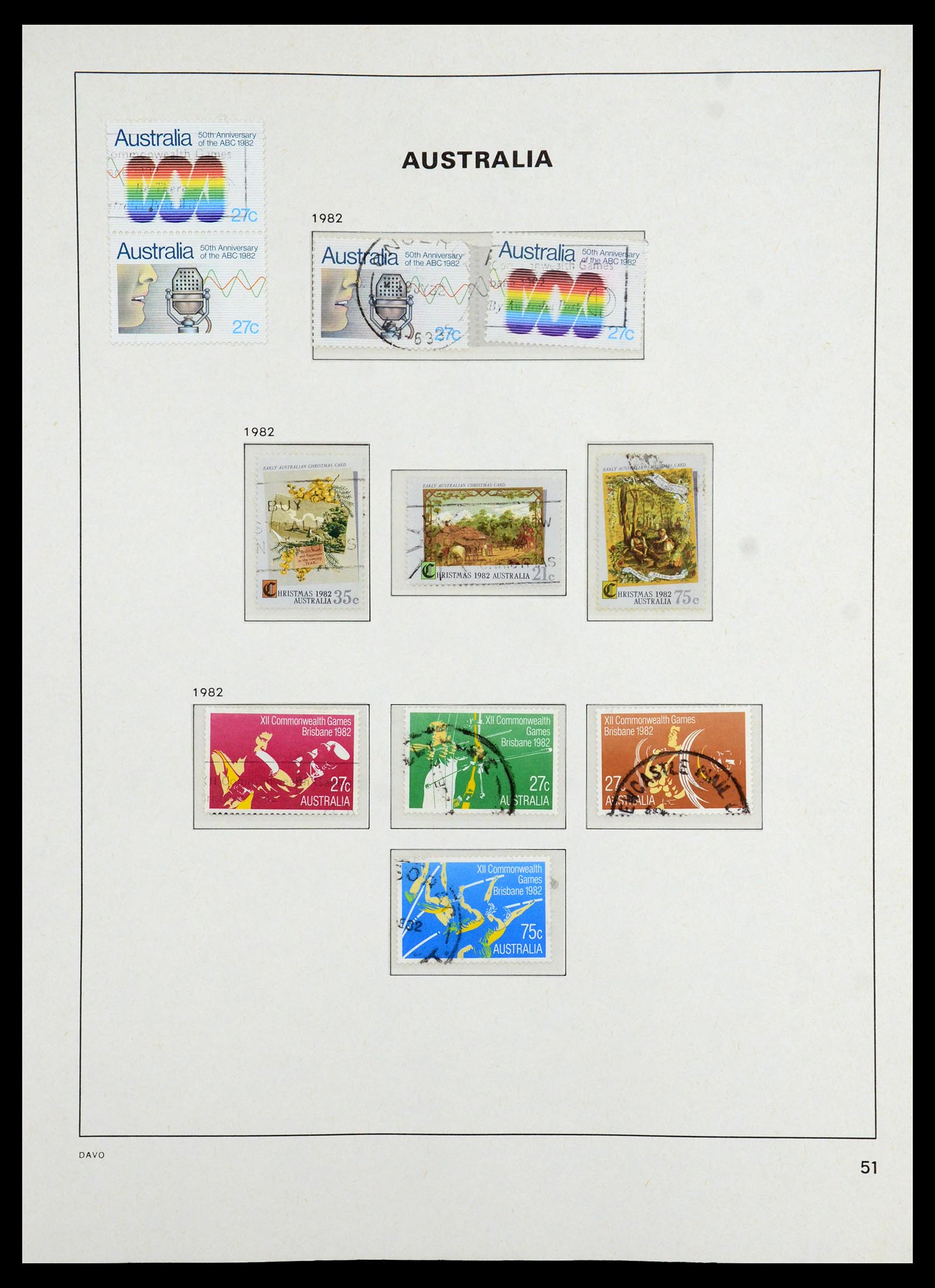 35777 063 - Postzegelverzameling 35777 Australische Staten/Australië 1860-2005.