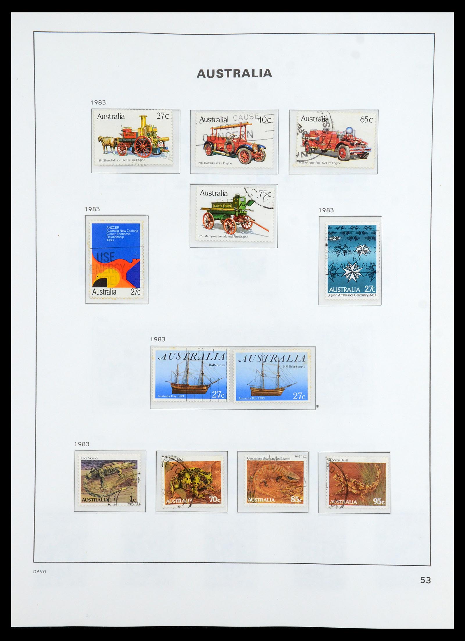 35777 065 - Postzegelverzameling 35777 Australische Staten/Australië 1860-2005.