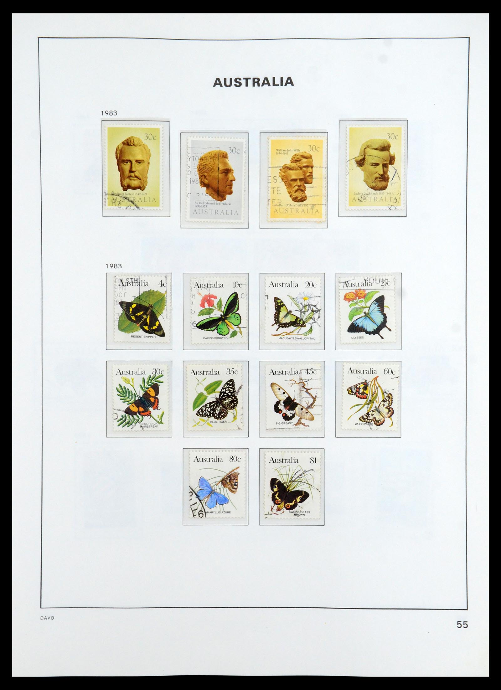 35777 067 - Postzegelverzameling 35777 Australische Staten/Australië 1860-2005.