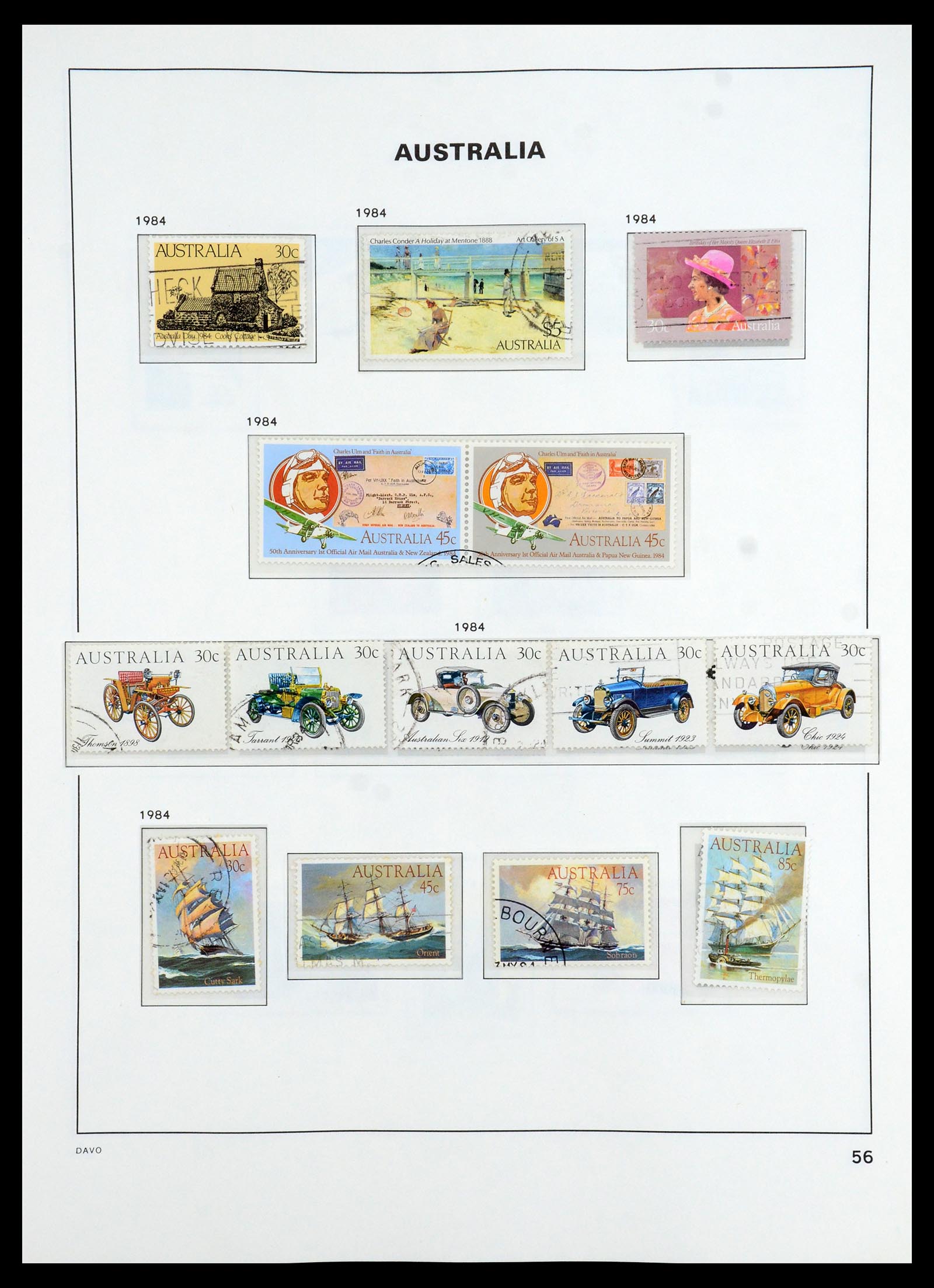 35777 068 - Stamp Collection 35777 Australian States/Australia 1860-2005.