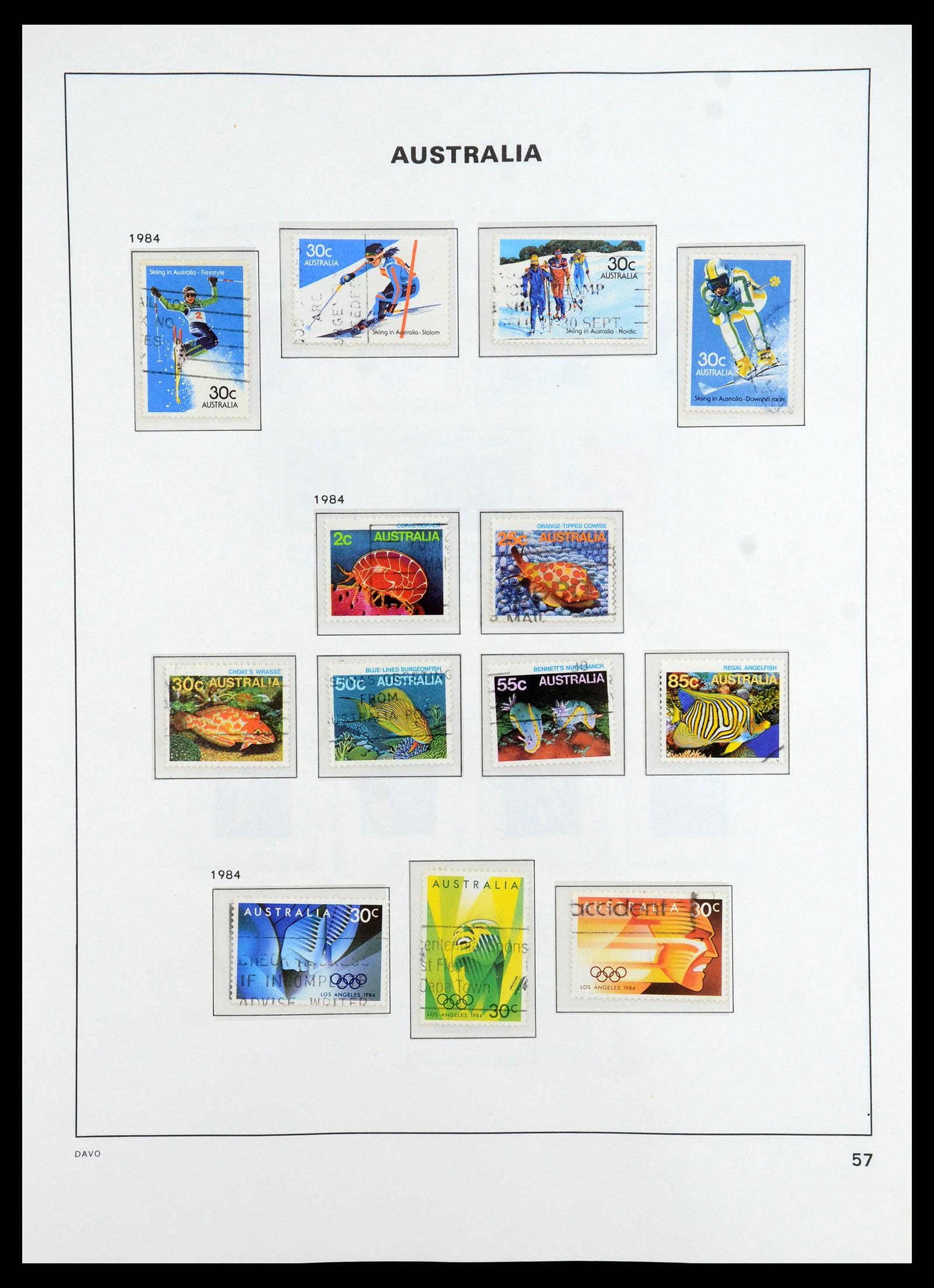 35777 069 - Stamp Collection 35777 Australian States/Australia 1860-2005.