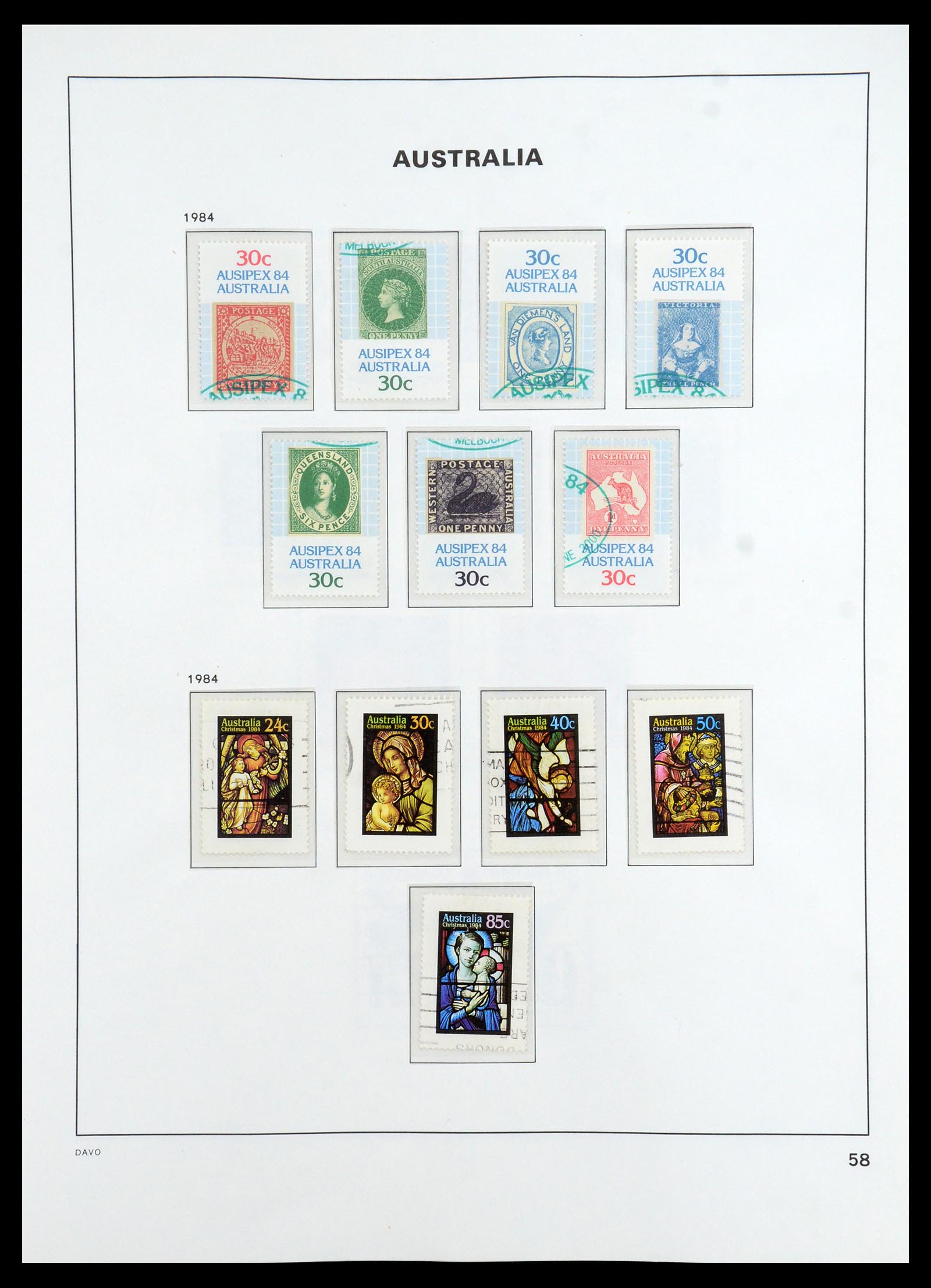 35777 070 - Postzegelverzameling 35777 Australische Staten/Australië 1860-2005.