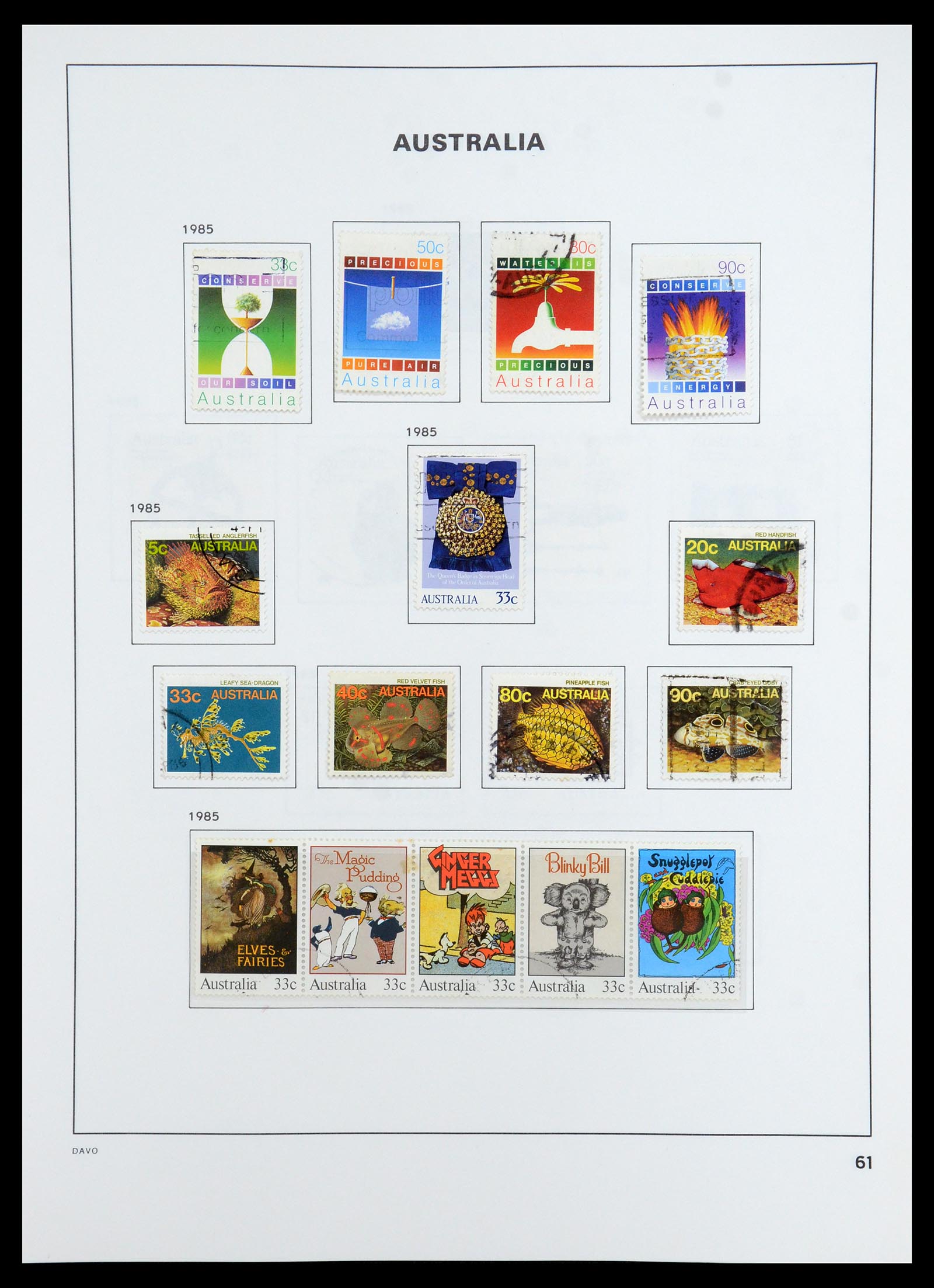 35777 073 - Stamp Collection 35777 Australian States/Australia 1860-2005.