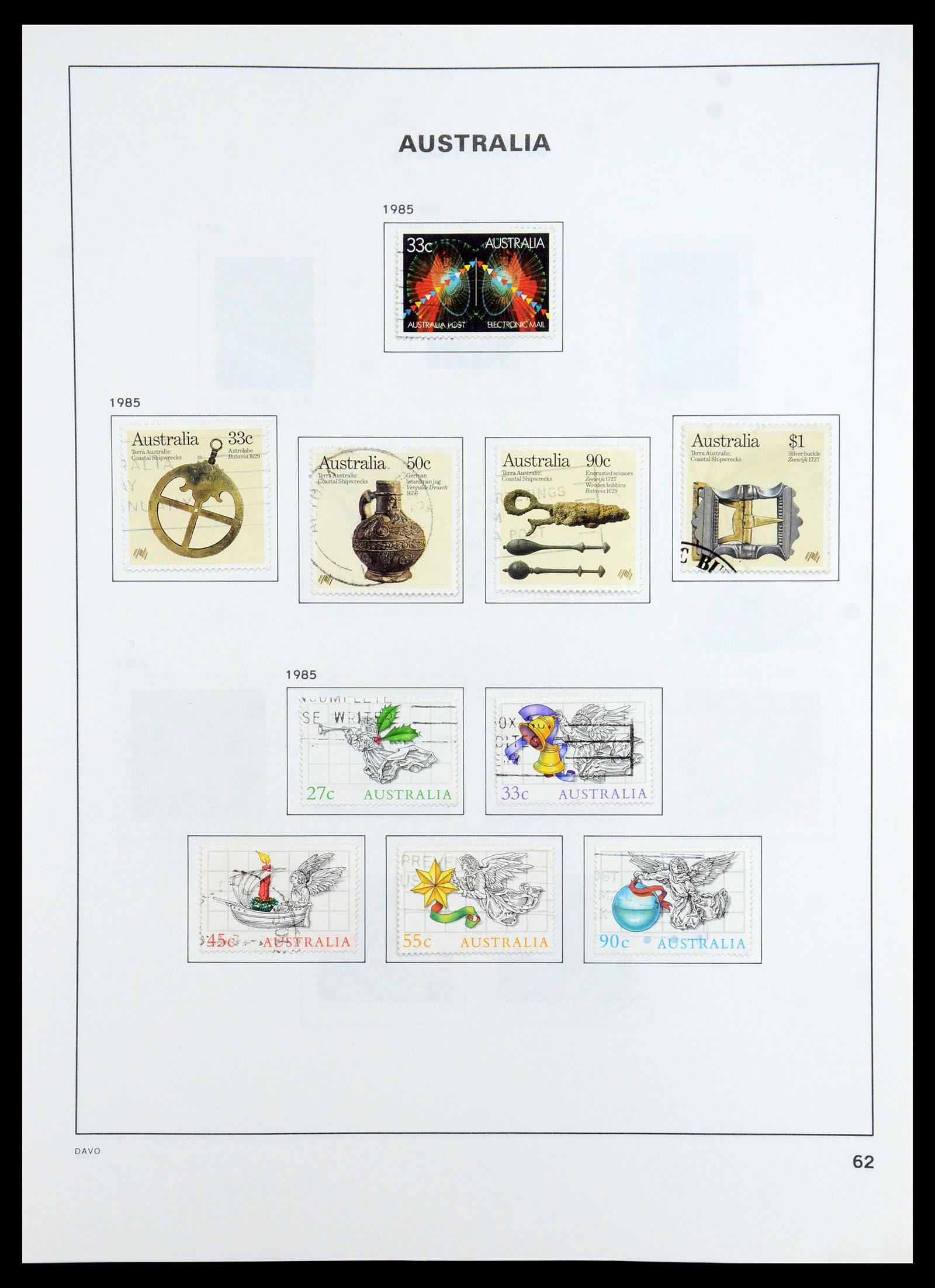 35777 074 - Stamp Collection 35777 Australian States/Australia 1860-2005.
